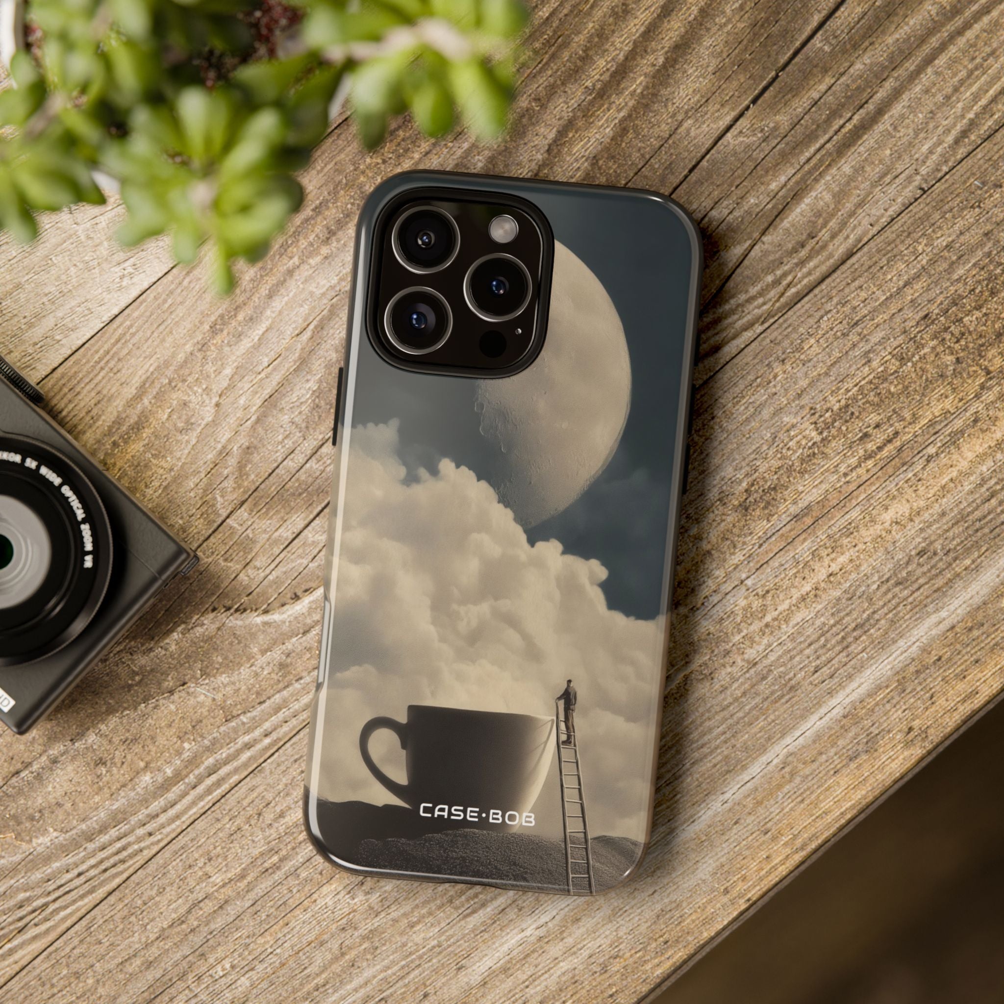 Moonlit Cup iPhone 16 Pro Max Case - Tough