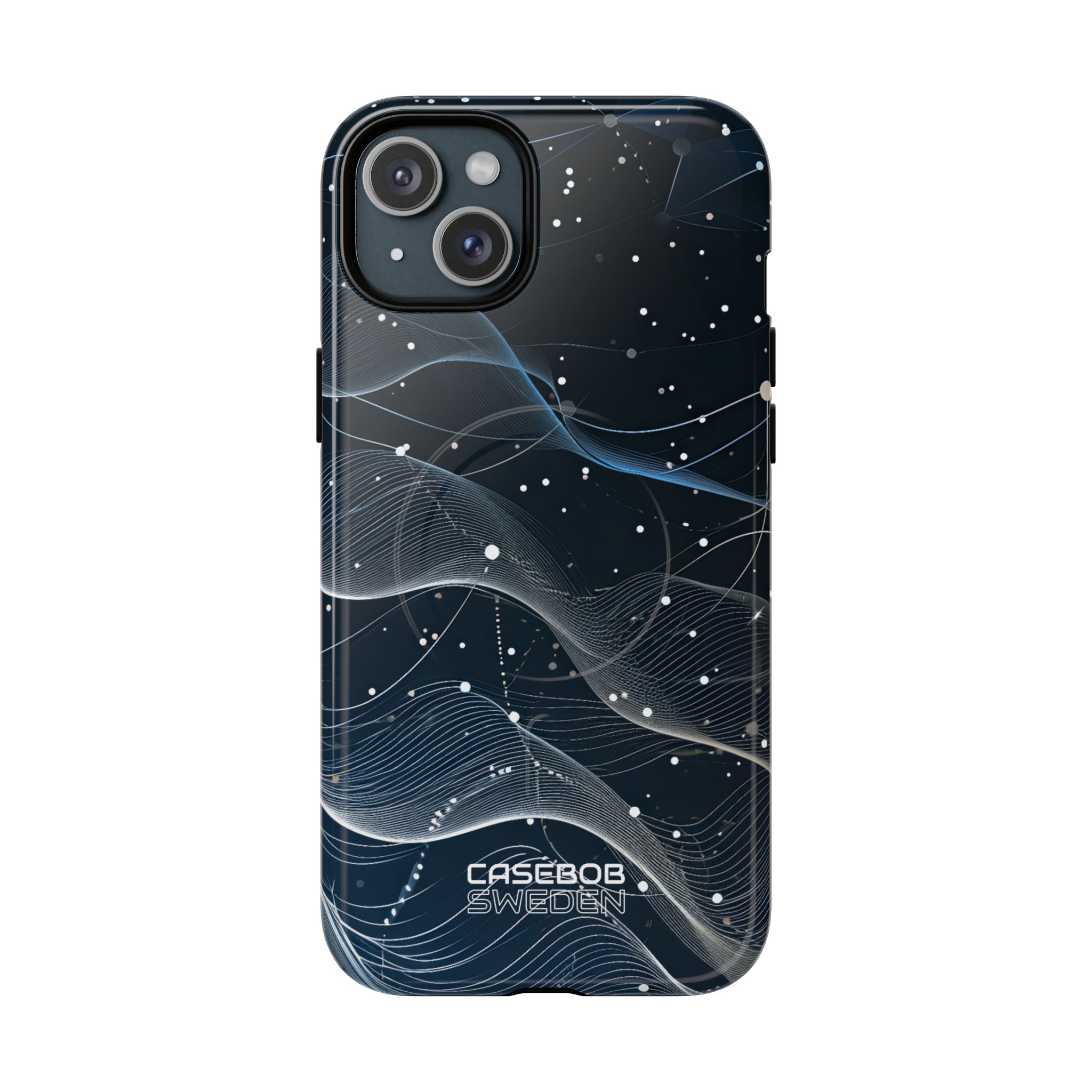 Cosmic Wave Network iPhone 15 - Tough+