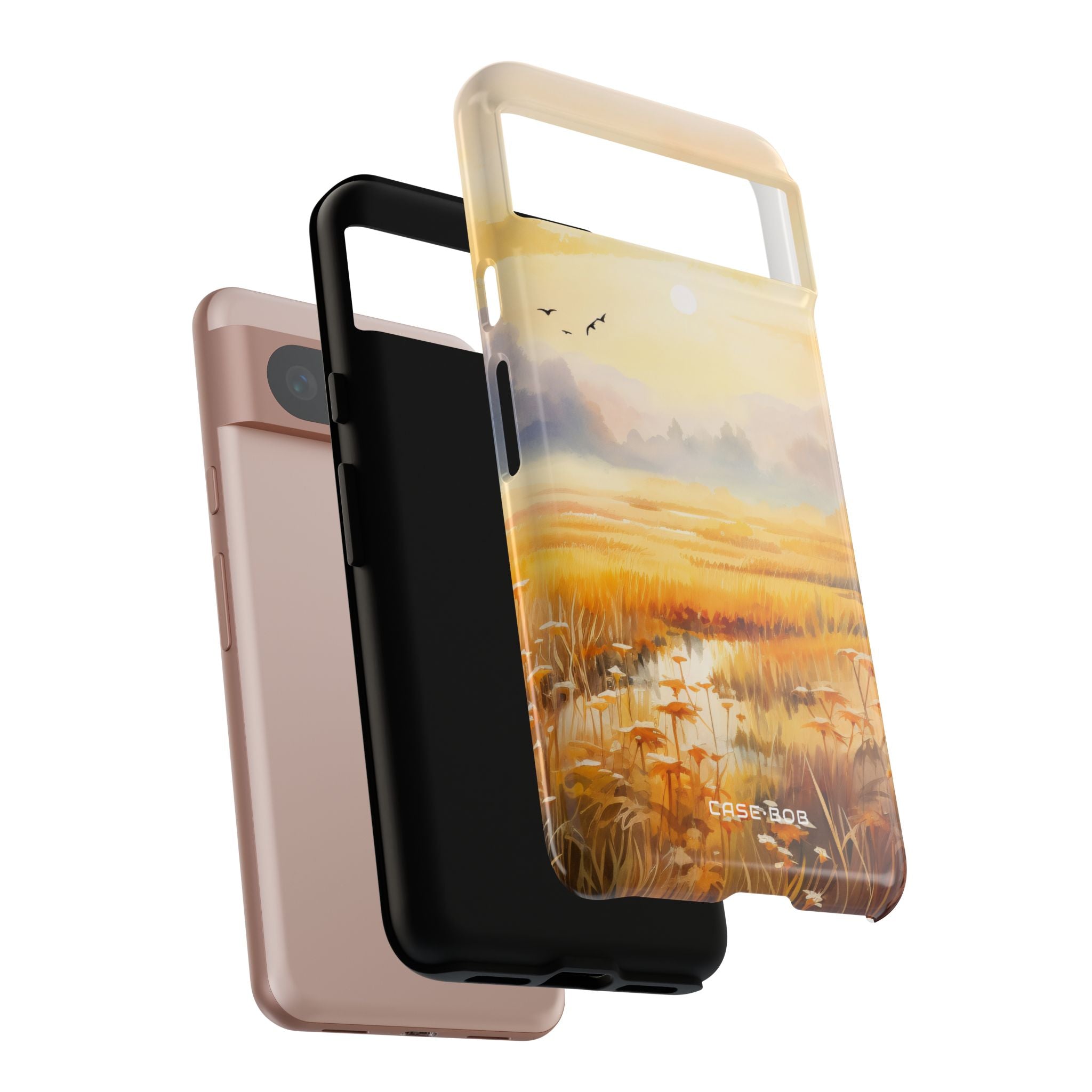 Glowing Sunrise Google Pixel 8 Case - Tough