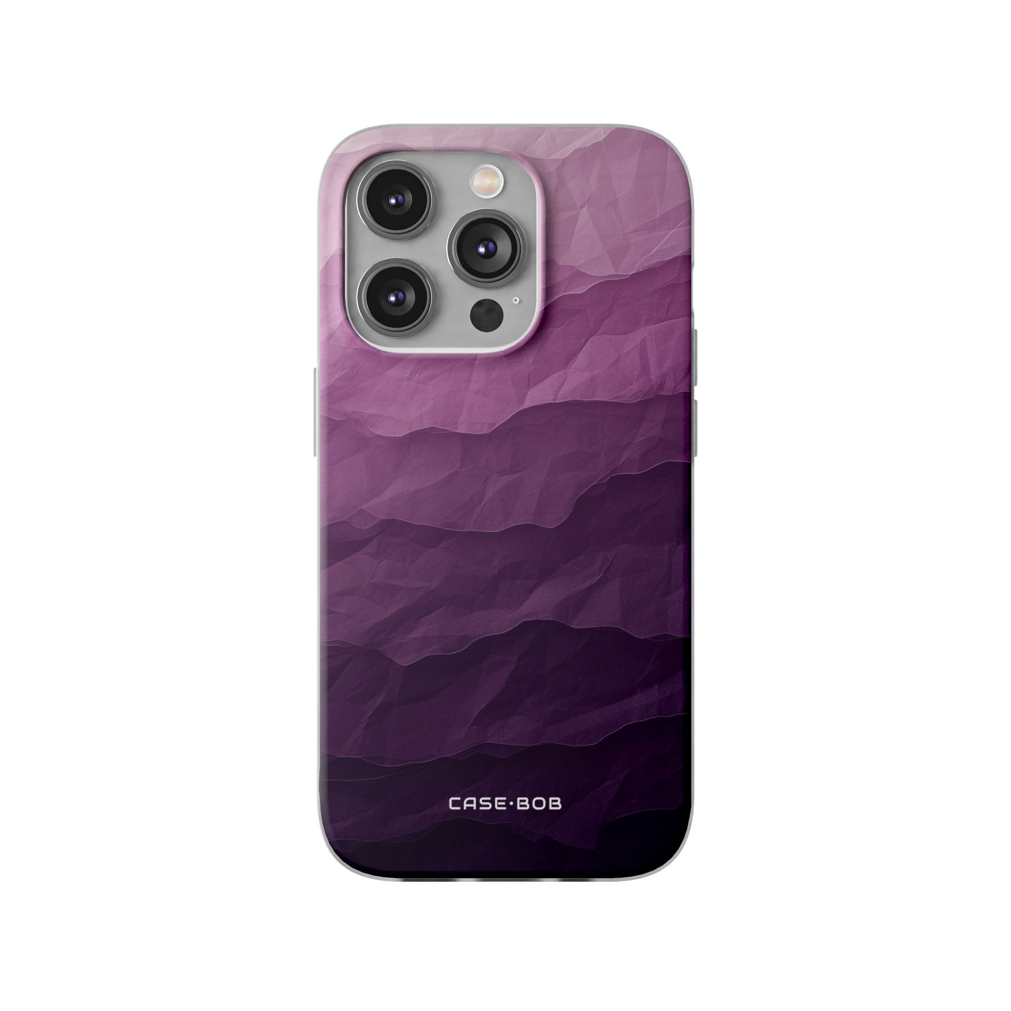 Purple Wave Layers iPhone 14 Pro Case - Soft