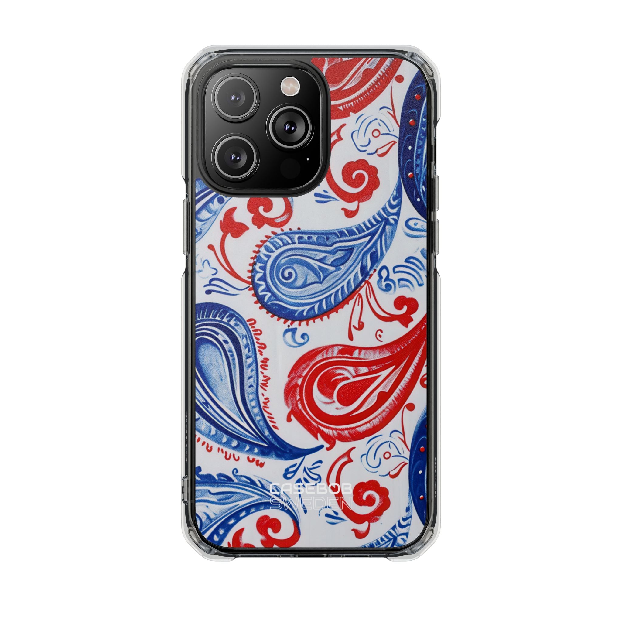 Vibrant Paisley Swirls iPhone 14 - Impact Clear+