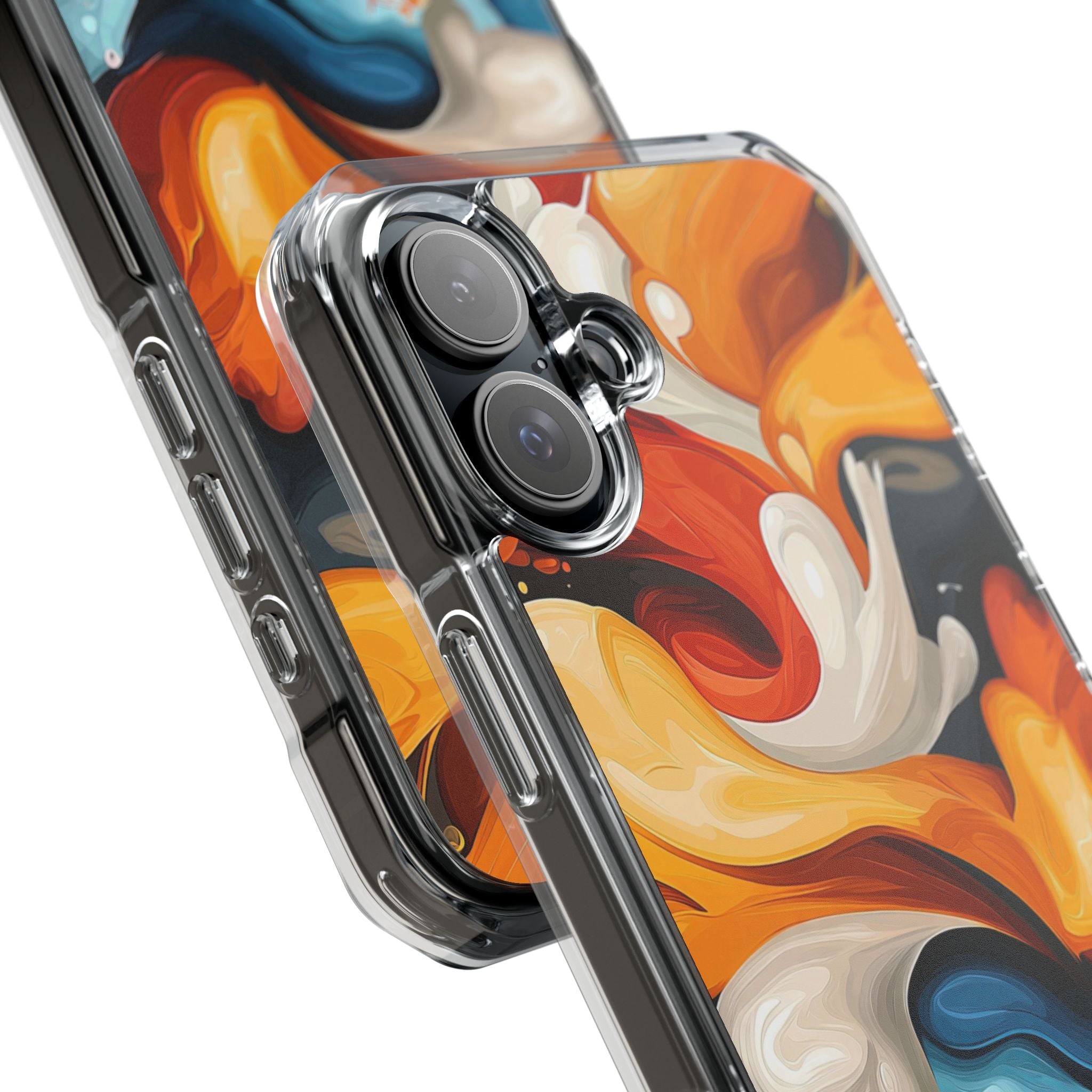 Crimson Ribbon iPhone 16 Plus Case - Impact