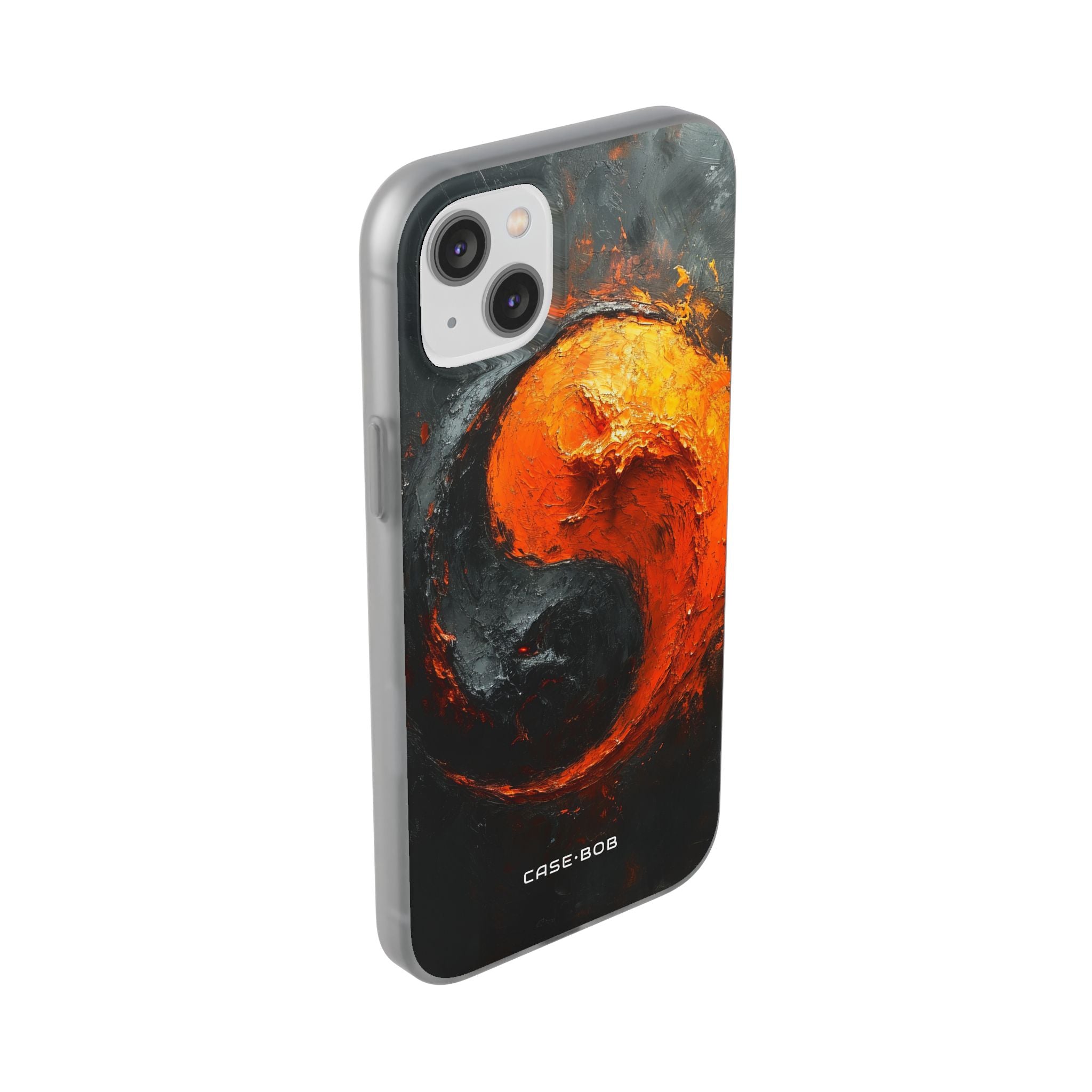 Molten Yin-Yang iPhone 14 Plus Case - Soft