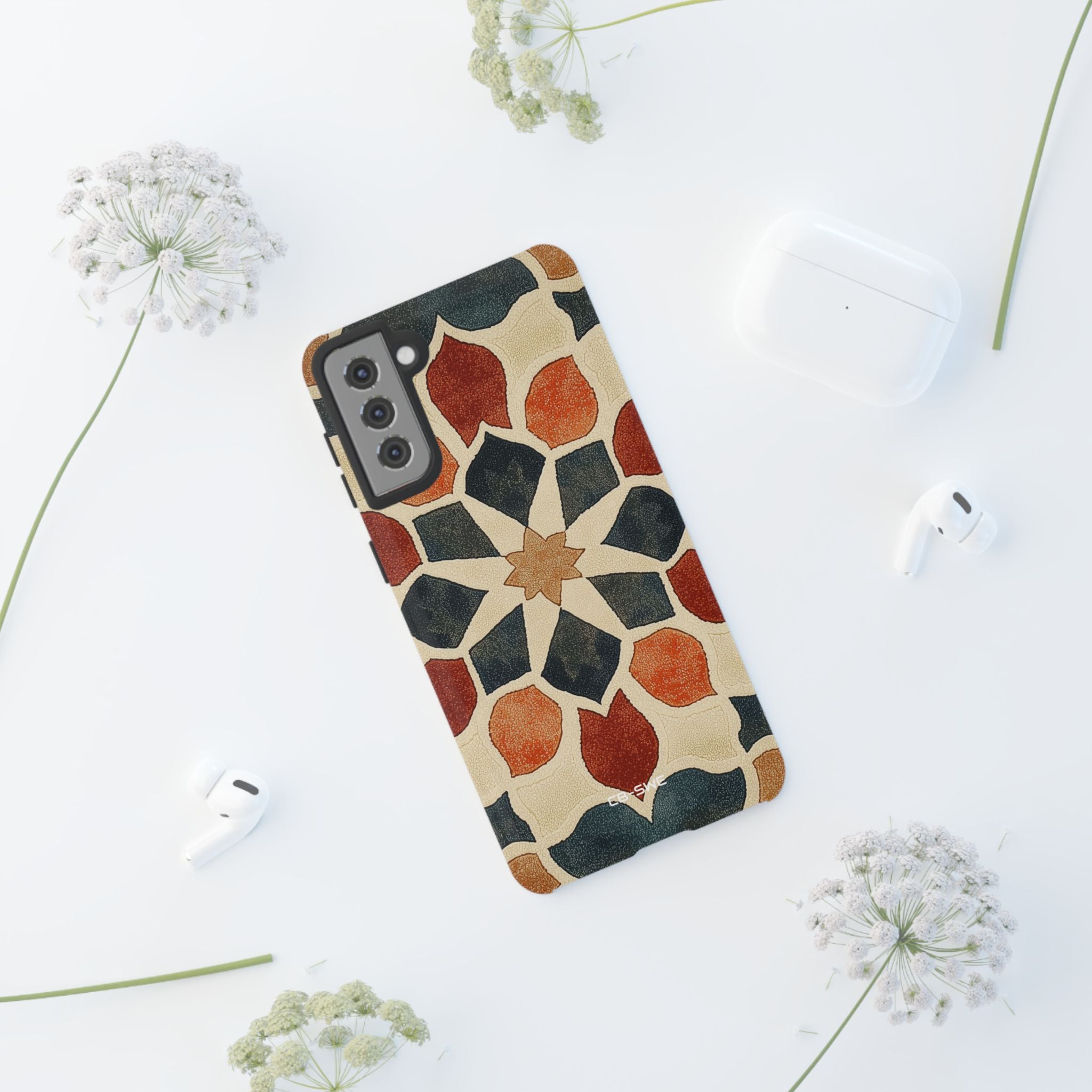 Vibrant Floral Dance - Samsung Case