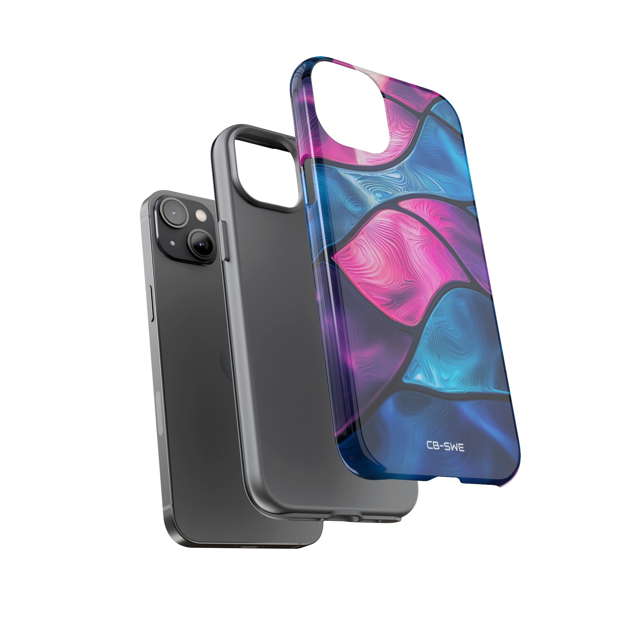 Shimmering Waves Flow - iPhone Case