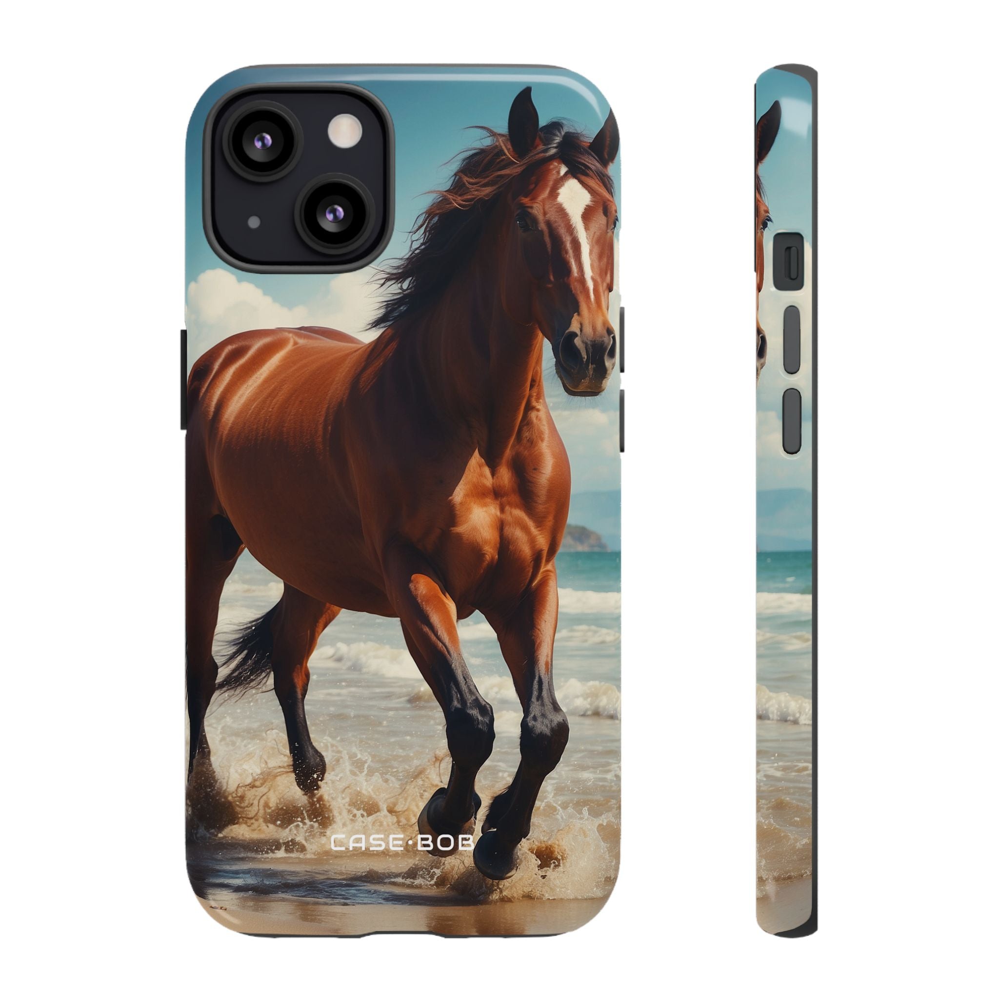 Blazing Horse iPhone 13 Case - Tough