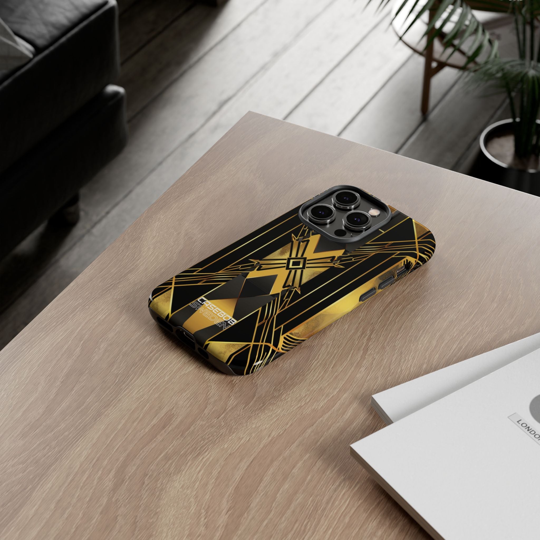 Golden Deco Symphony iPhone 14 - Tough