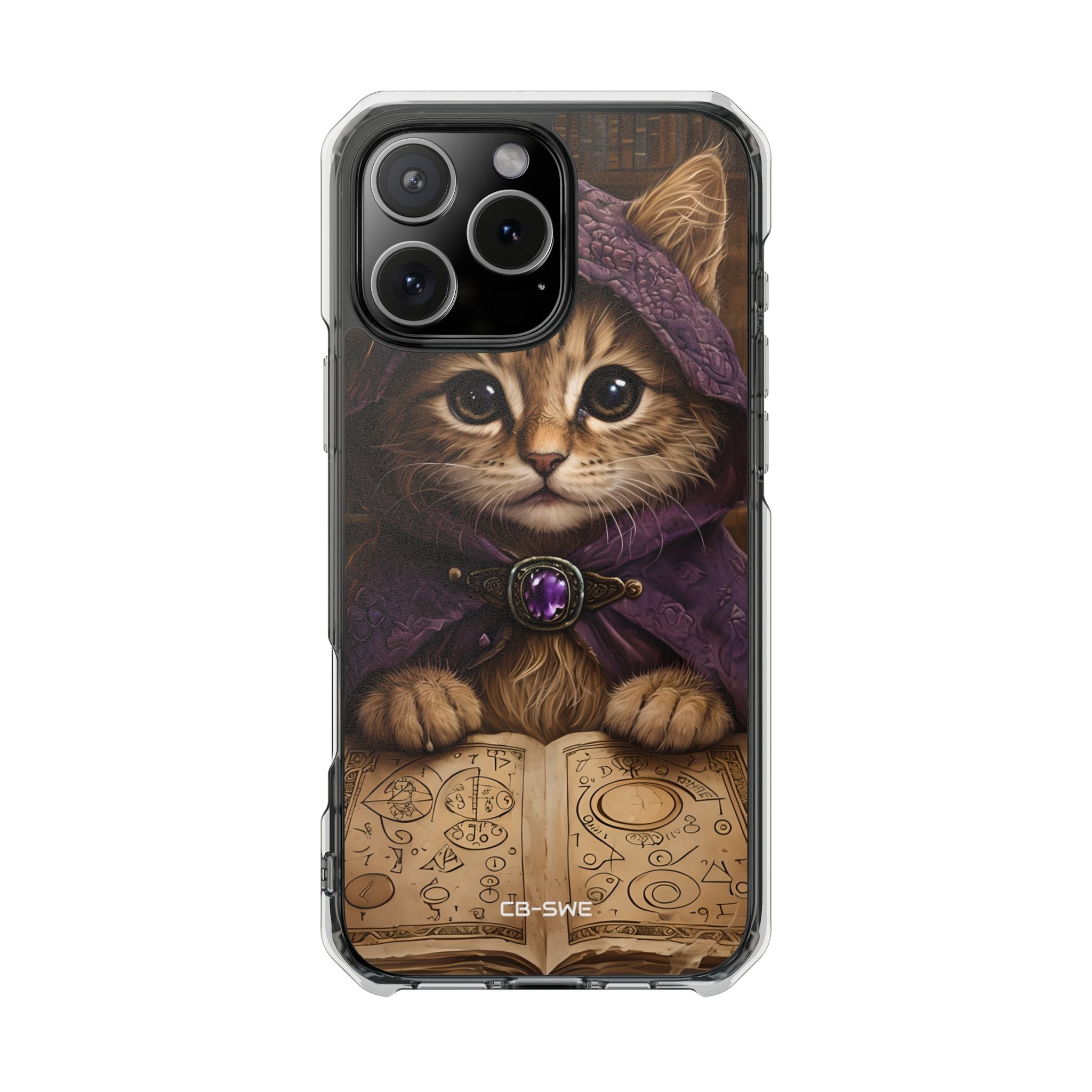 Mystical Wizard Cat iPhone Case - Impact