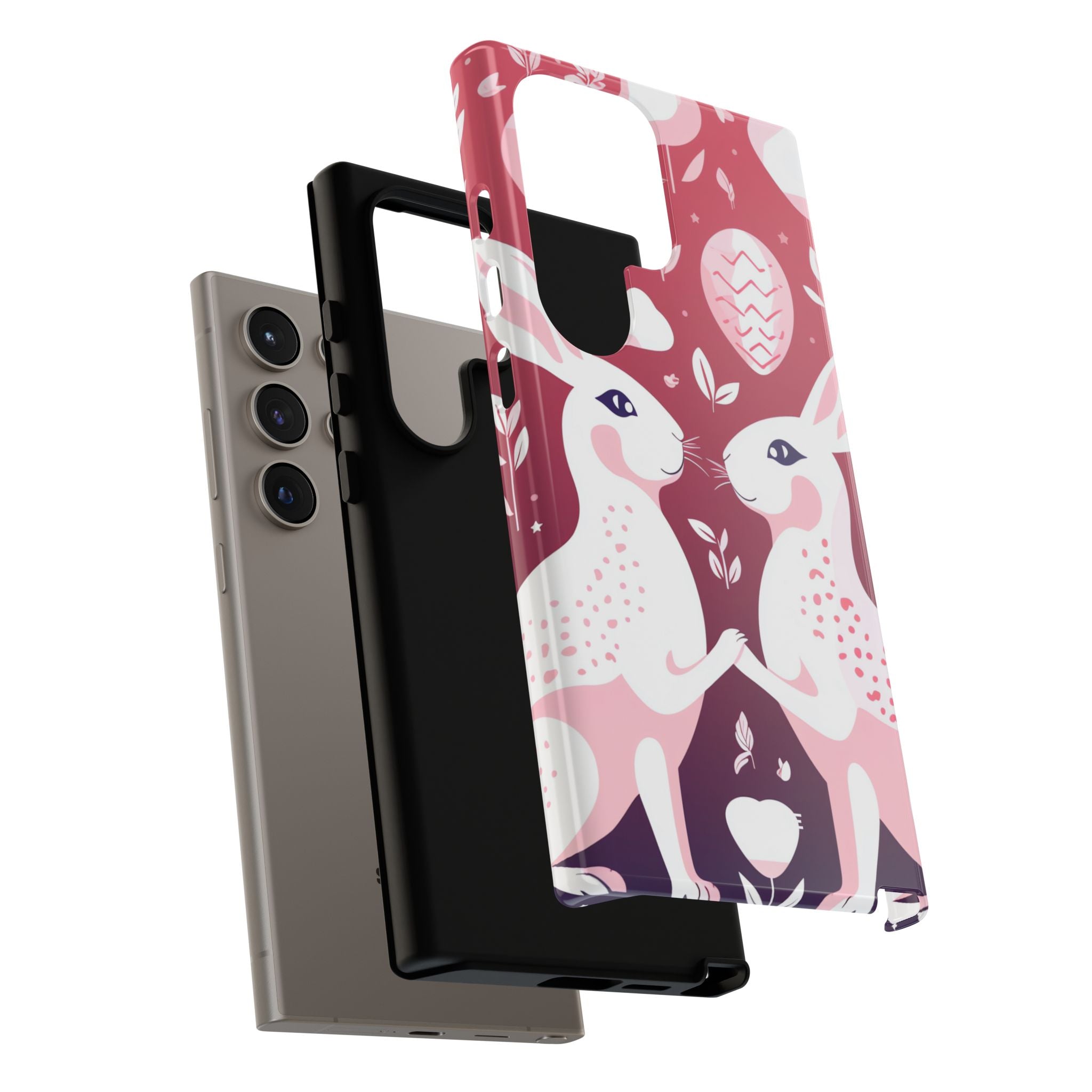Rabbits Share Joy - Samsung Case