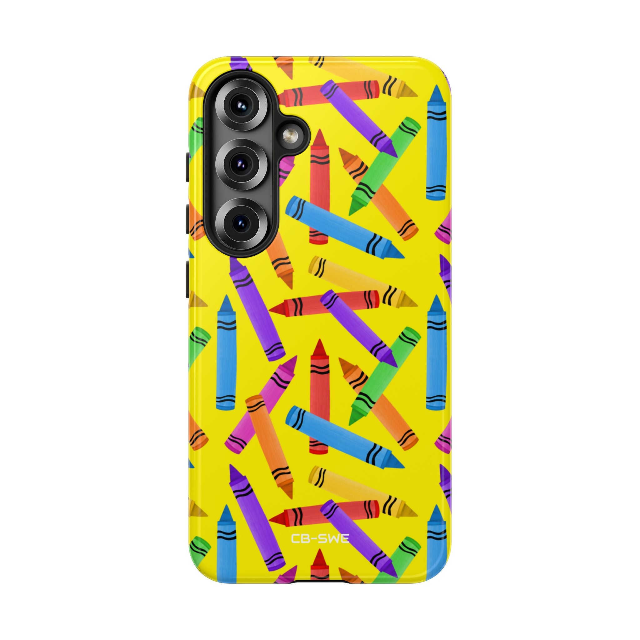 Crayons Scatter Playfully - Samsung Case