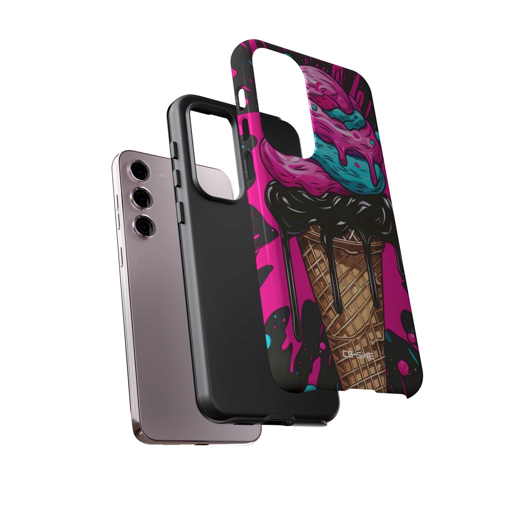 Neon Ice Cream Burst - Samsung Case