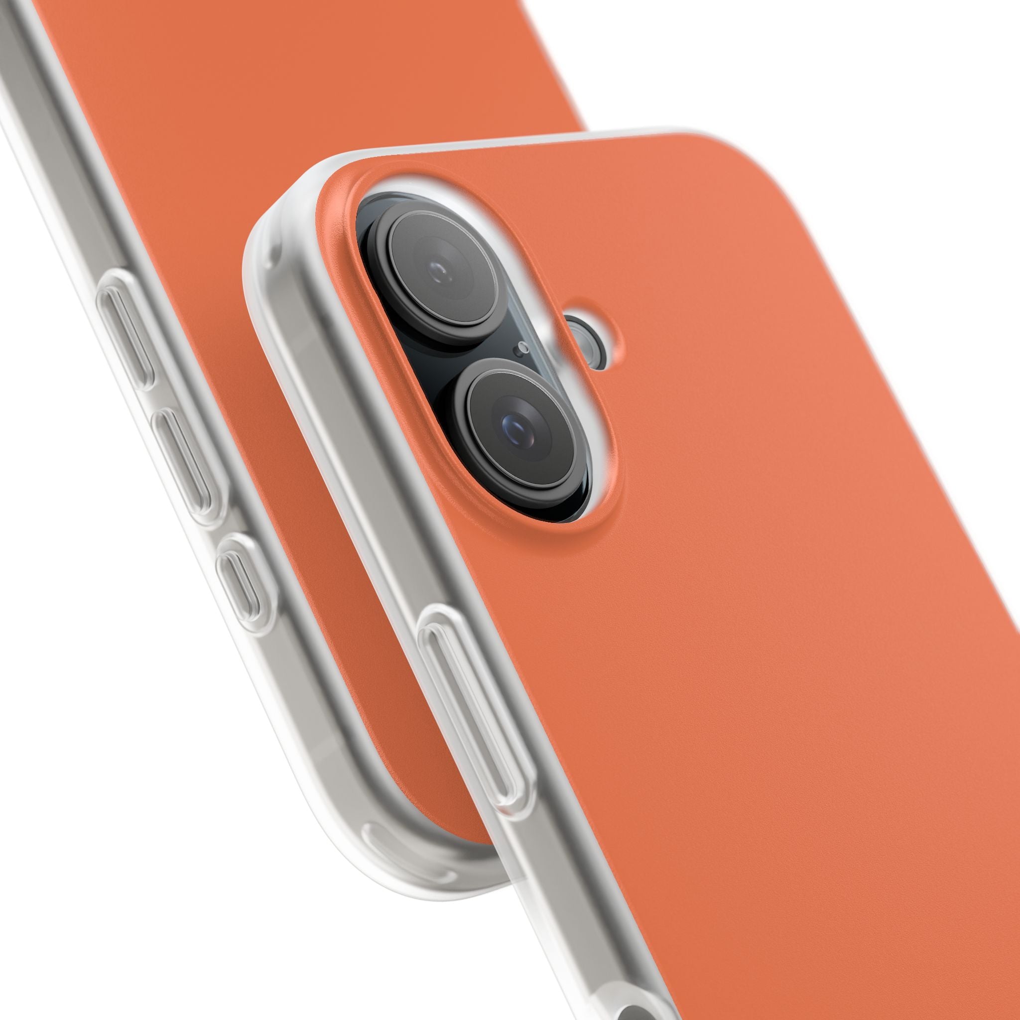 Coral Orange iPhone 16 - Flexi