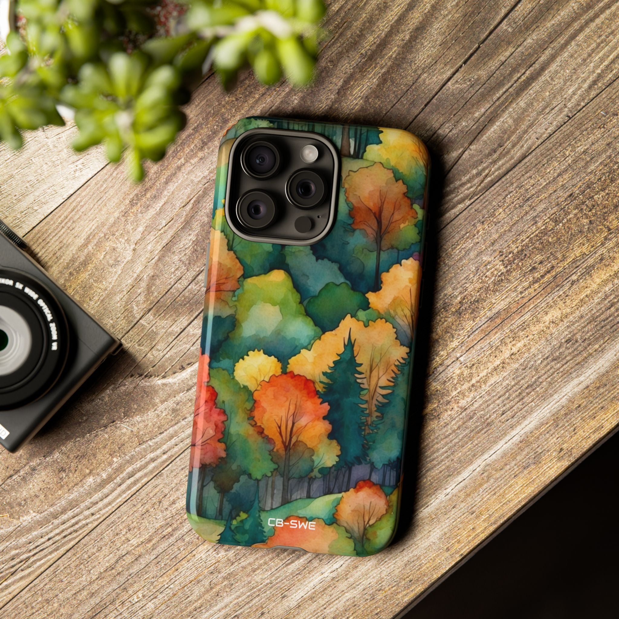 Autumn Leaves Dance - iPhone Case