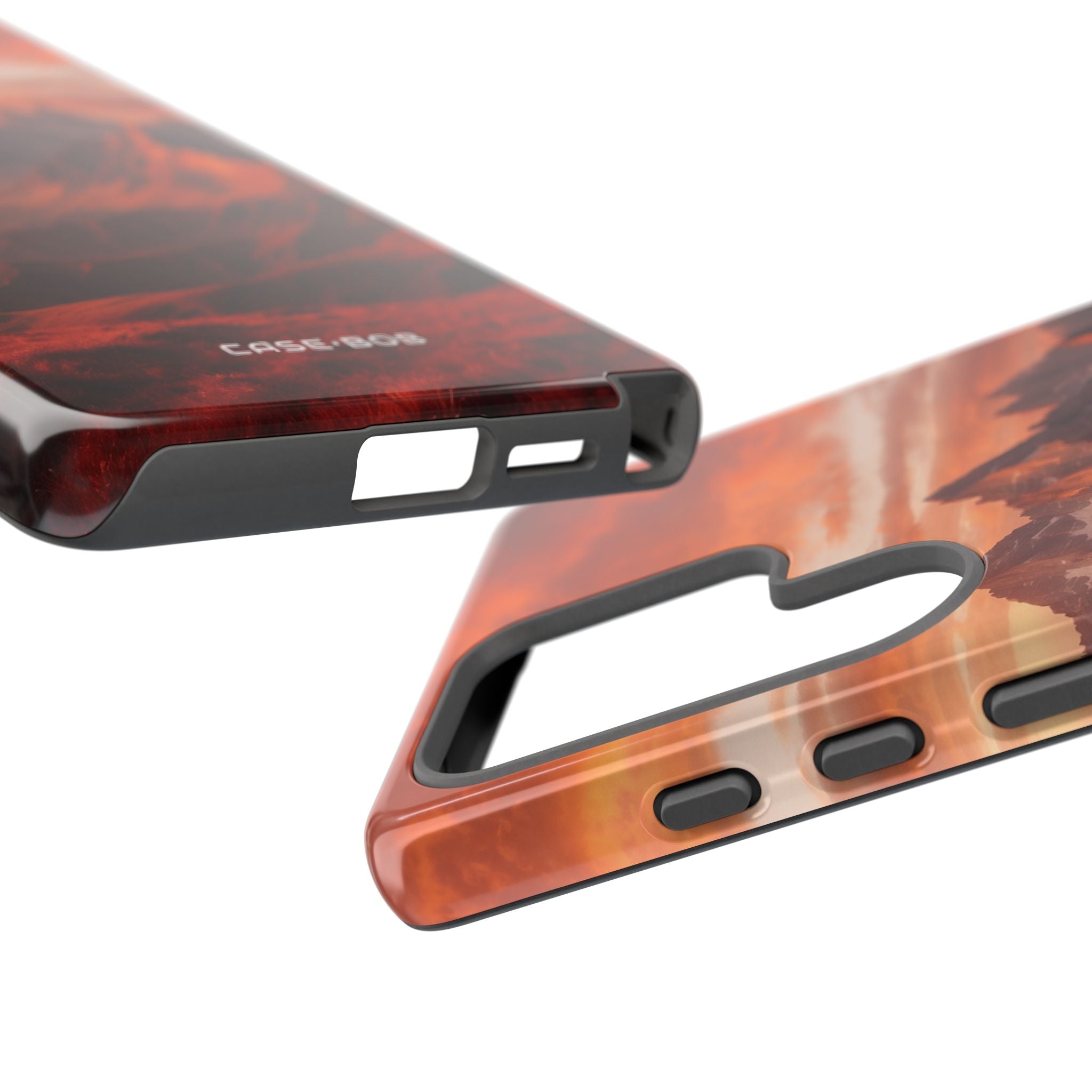 Jagged Glow Samsung S25 Ultra Case - Tough