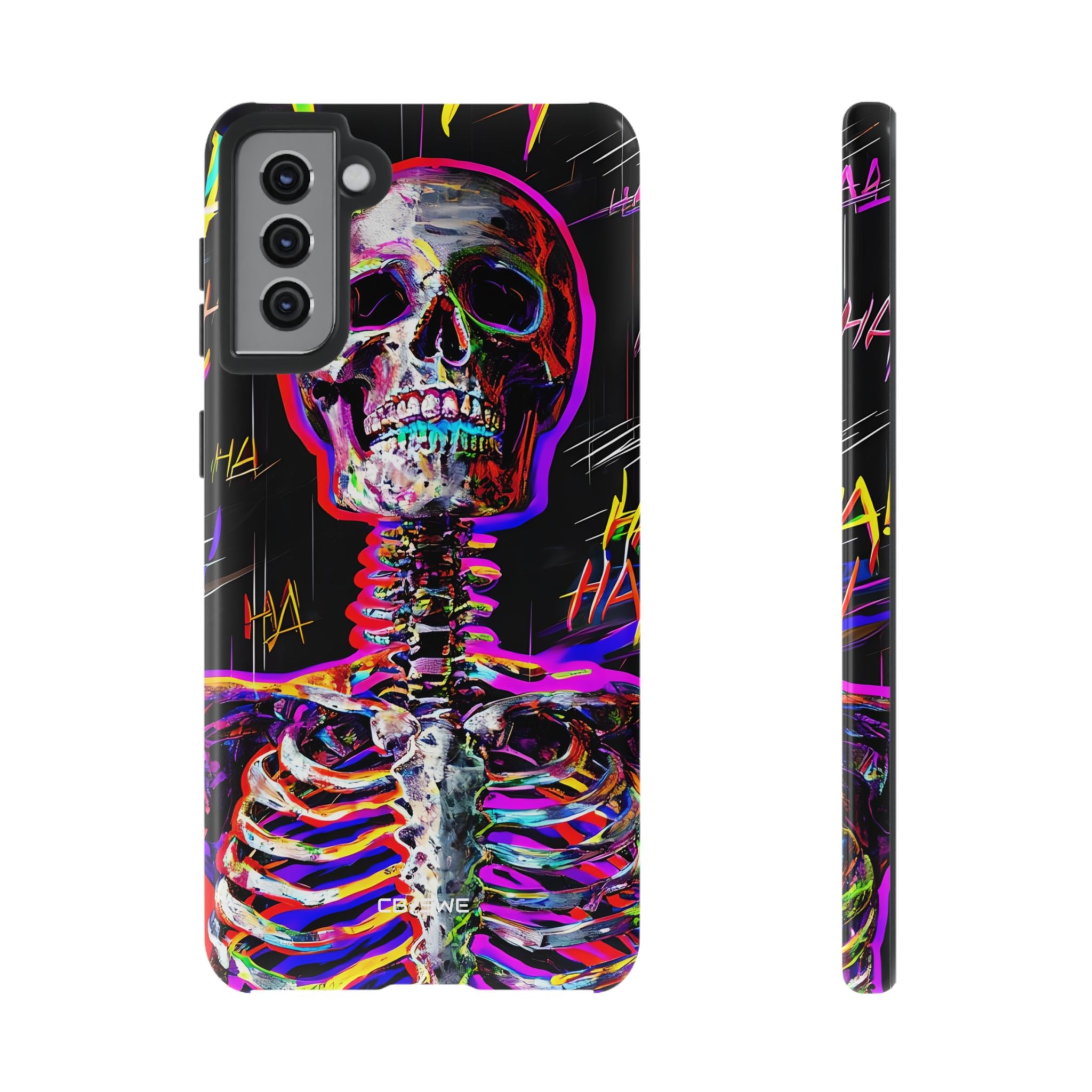 Neon Skeleton Chaos - Samsung Case