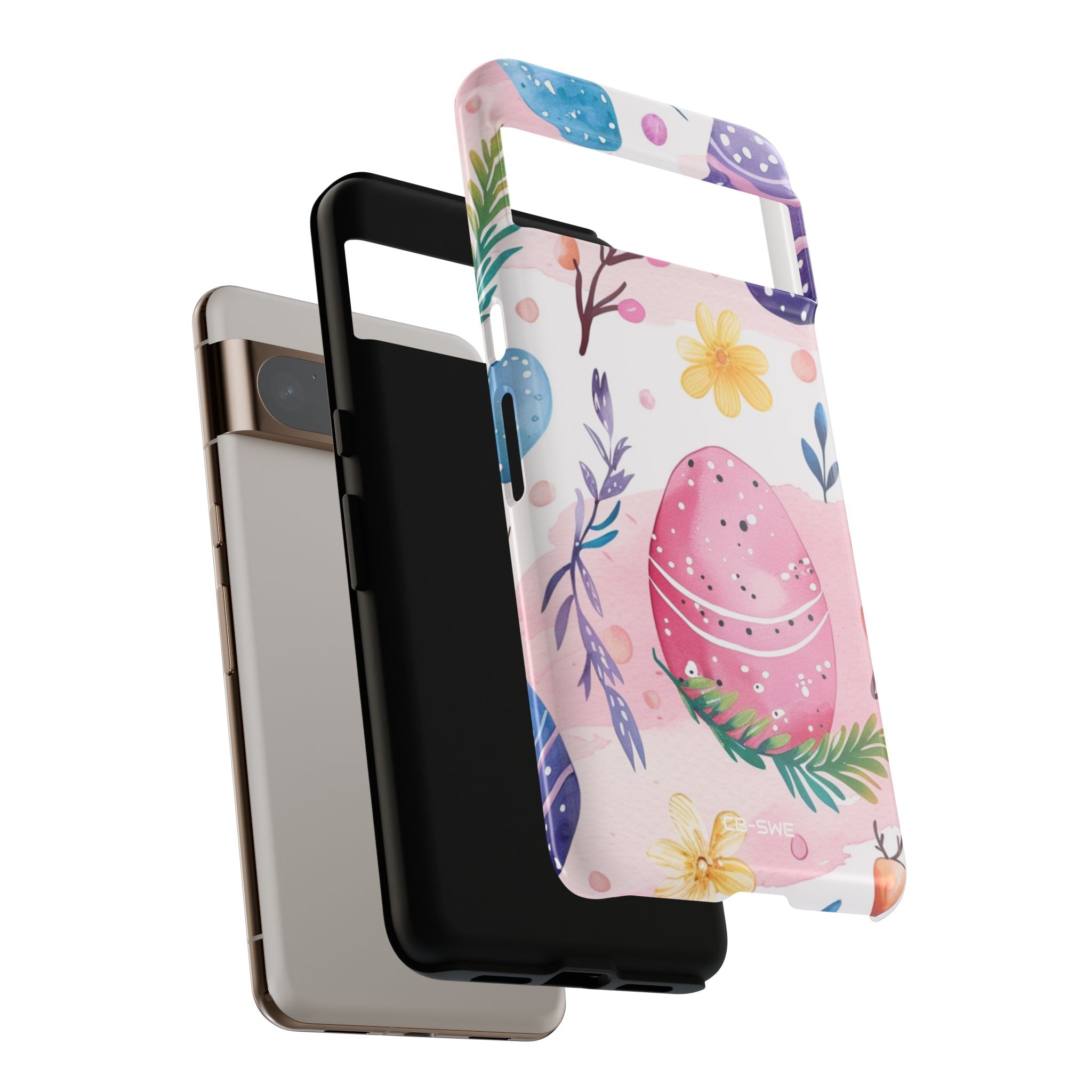 Easter Eggs Blooming - Google Pixel Case