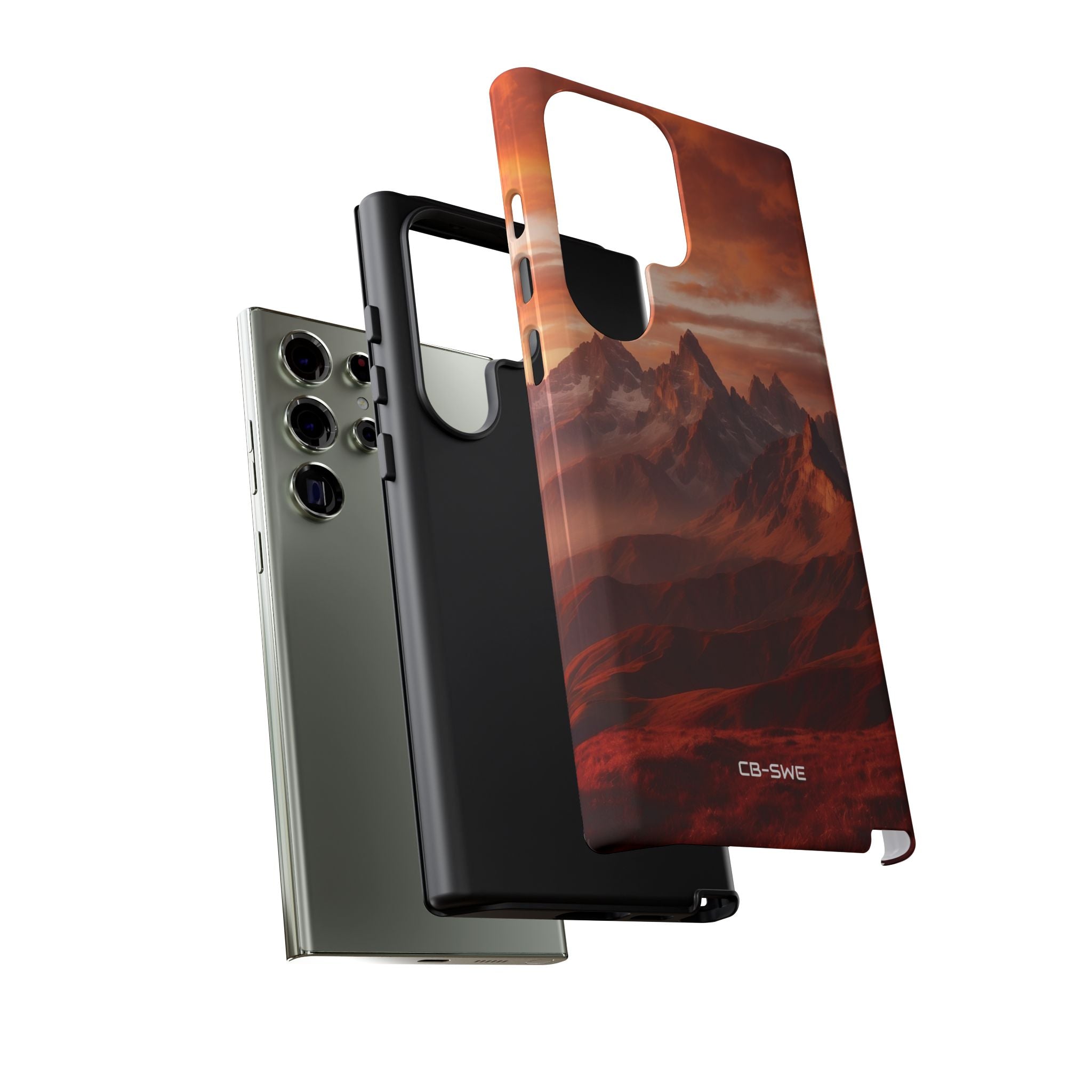Mountain Peaks Glowing - Samsung Case