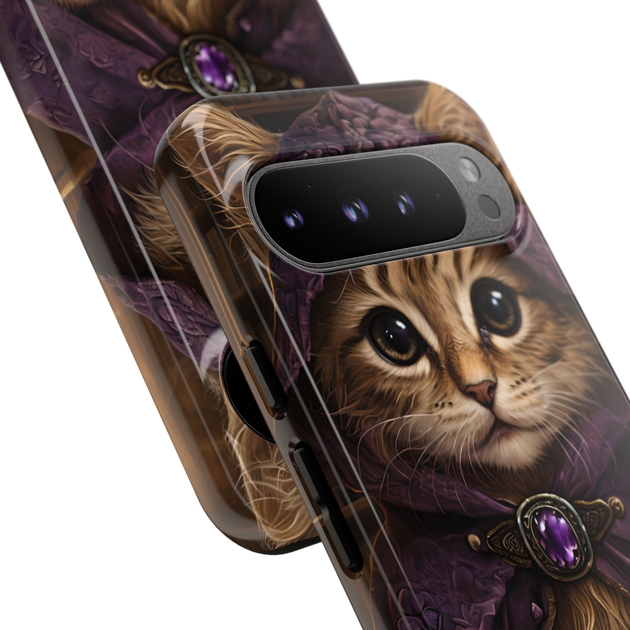 Mystical Wizard Cat - Google Pixel Case