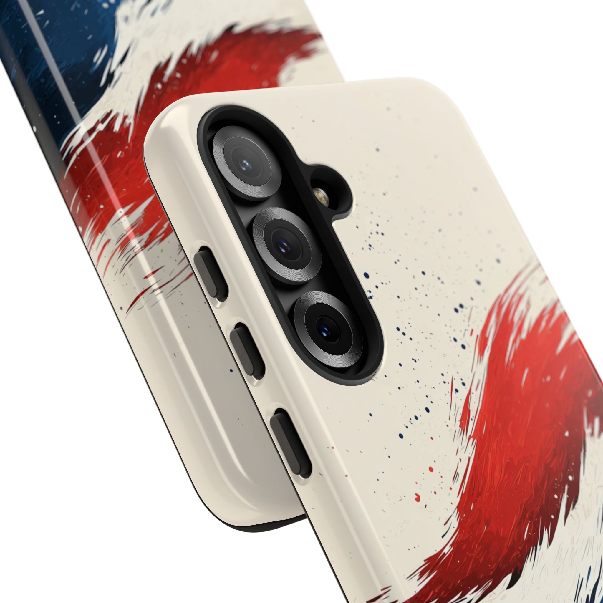 Red Surge Samsung S25 Plus Case - Tough