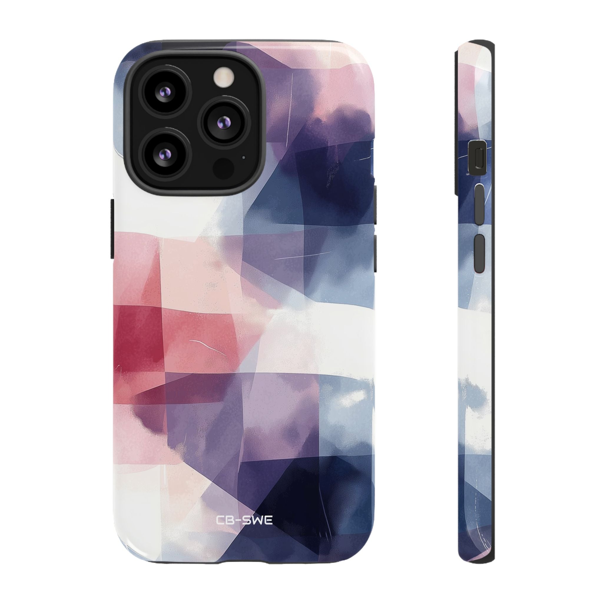 Fluid Shapes Merge - iPhone Case
