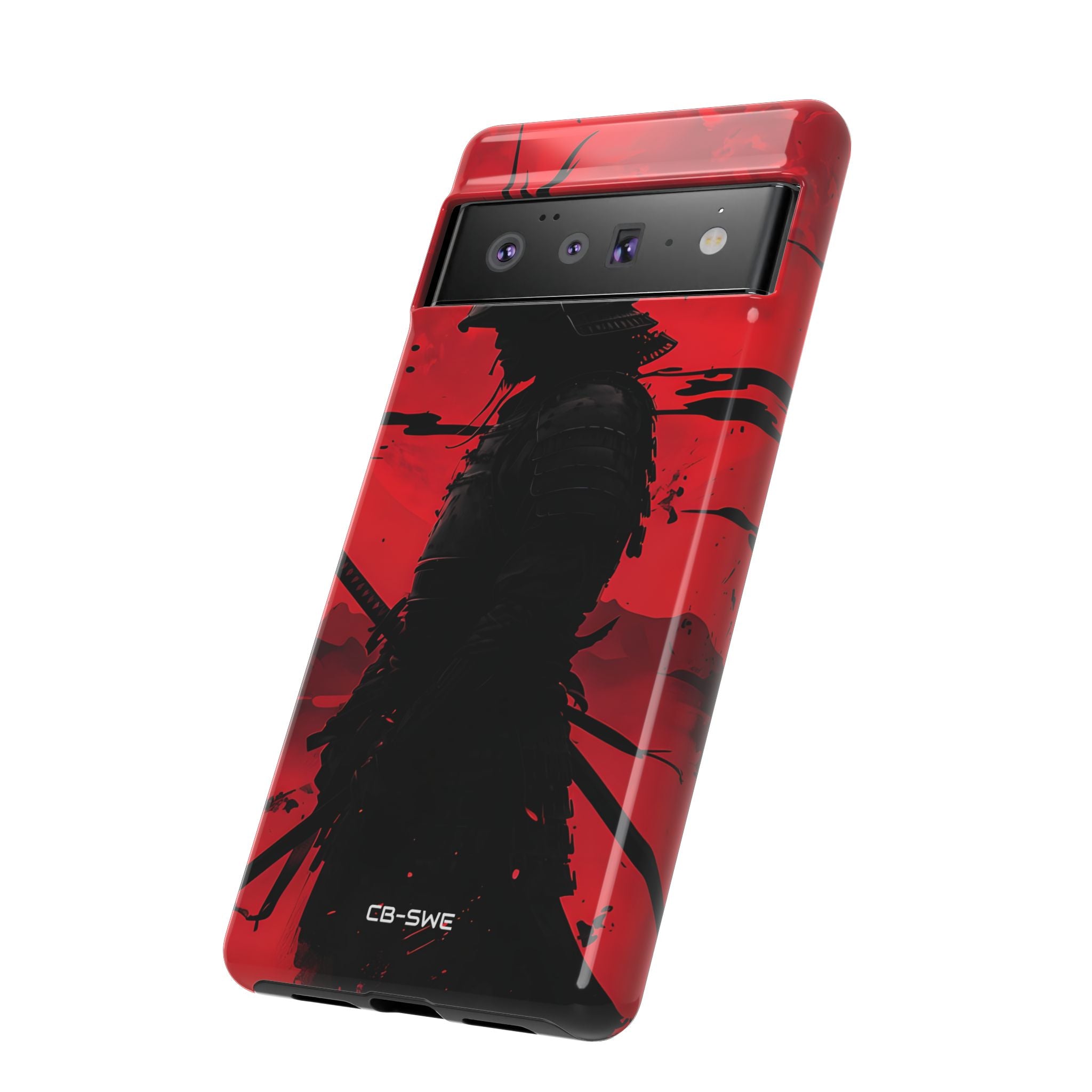 Red Samurai Shadow - Google Pixel Case