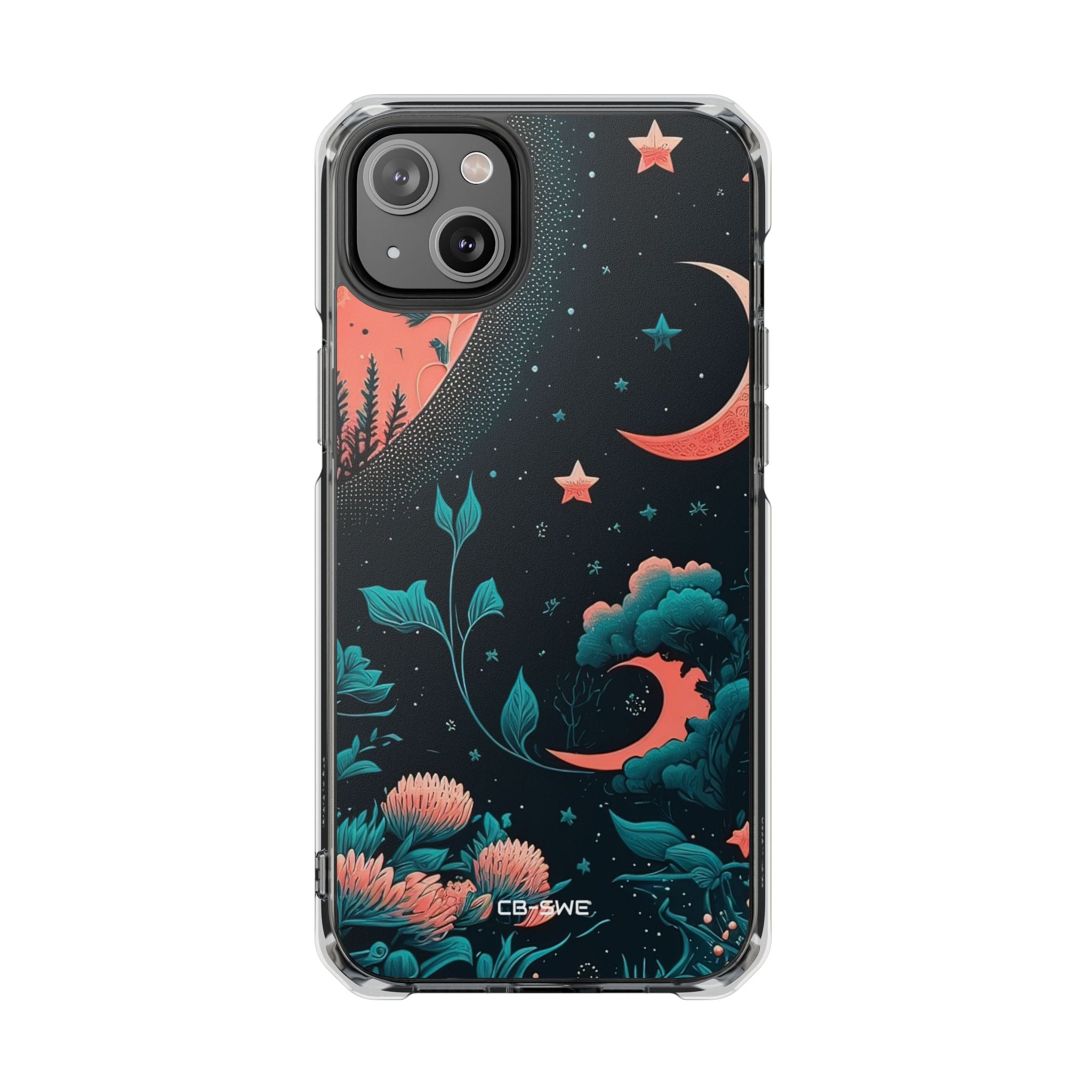 Cosmic Floral Dreams iPhone Case - Impact