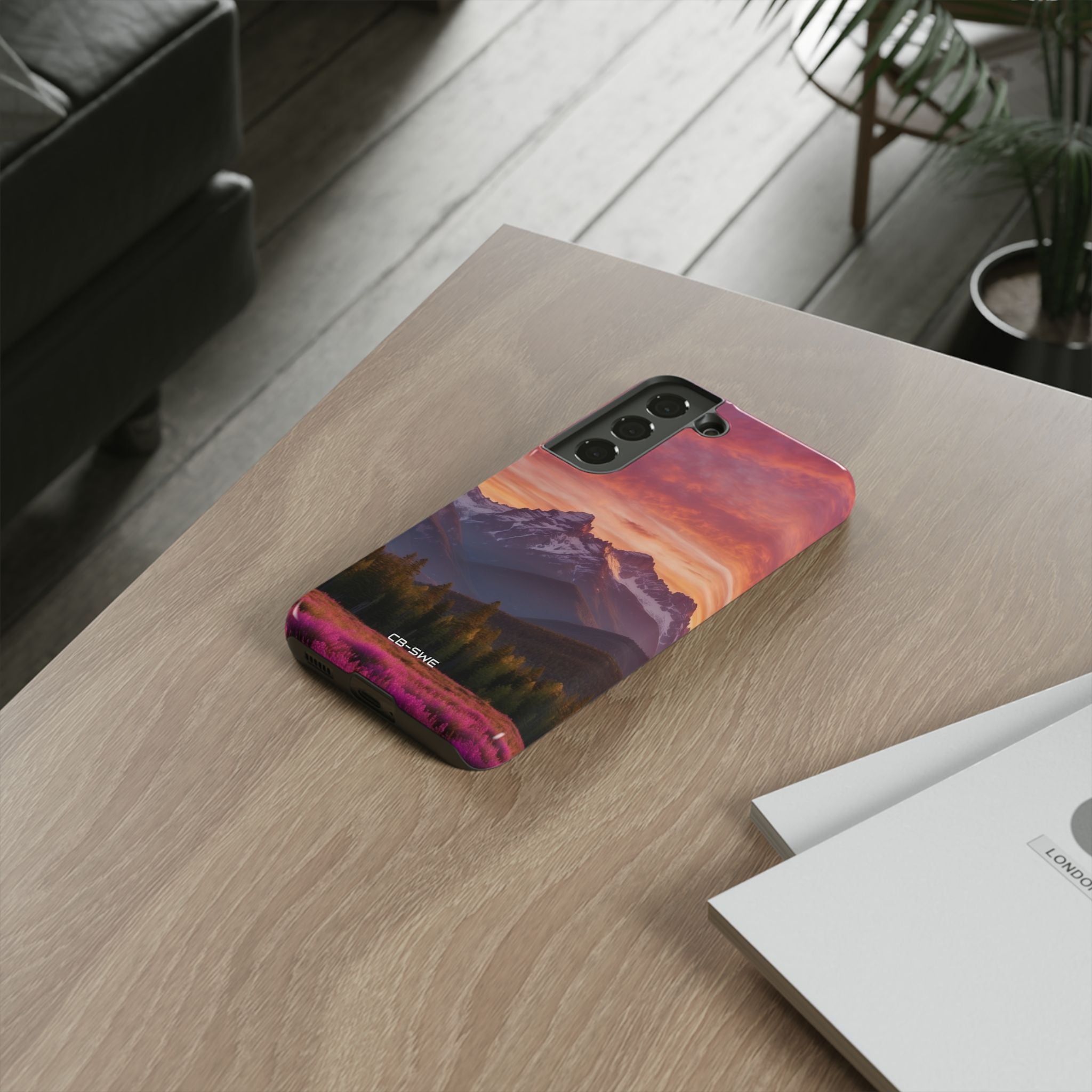 Mountain Peaks Glow - Samsung Case