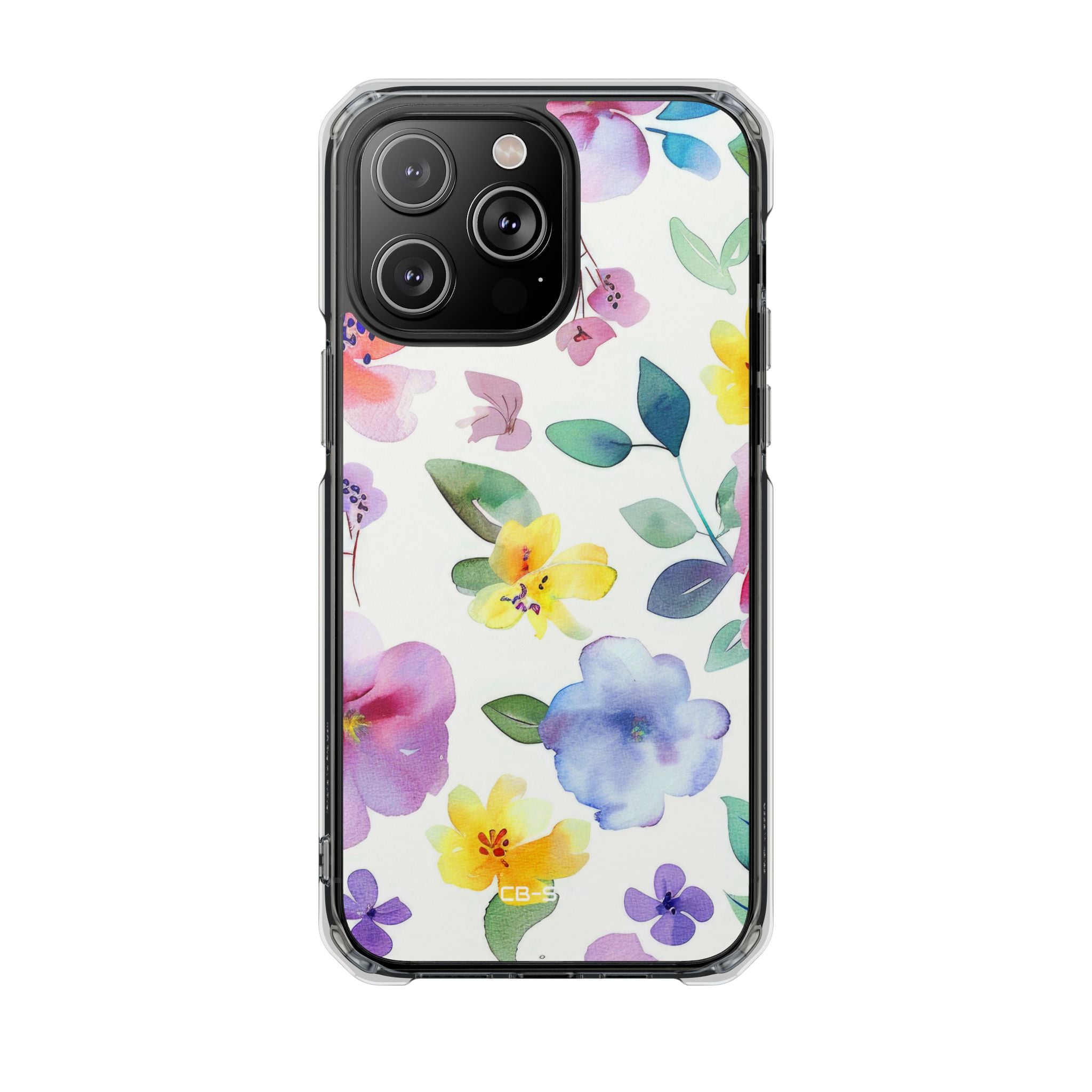 Whimsical Watercolor Florals iPhone Case - Impact