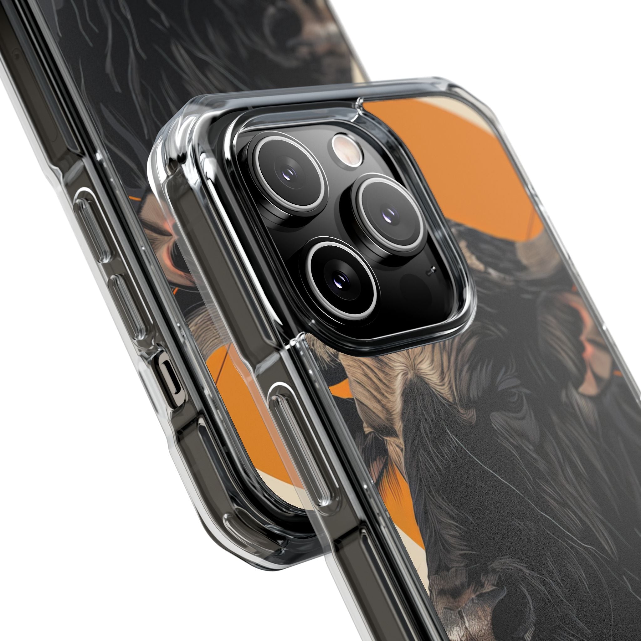 Buffalo Orange Blaze iPhone 14 - Impact Clear+