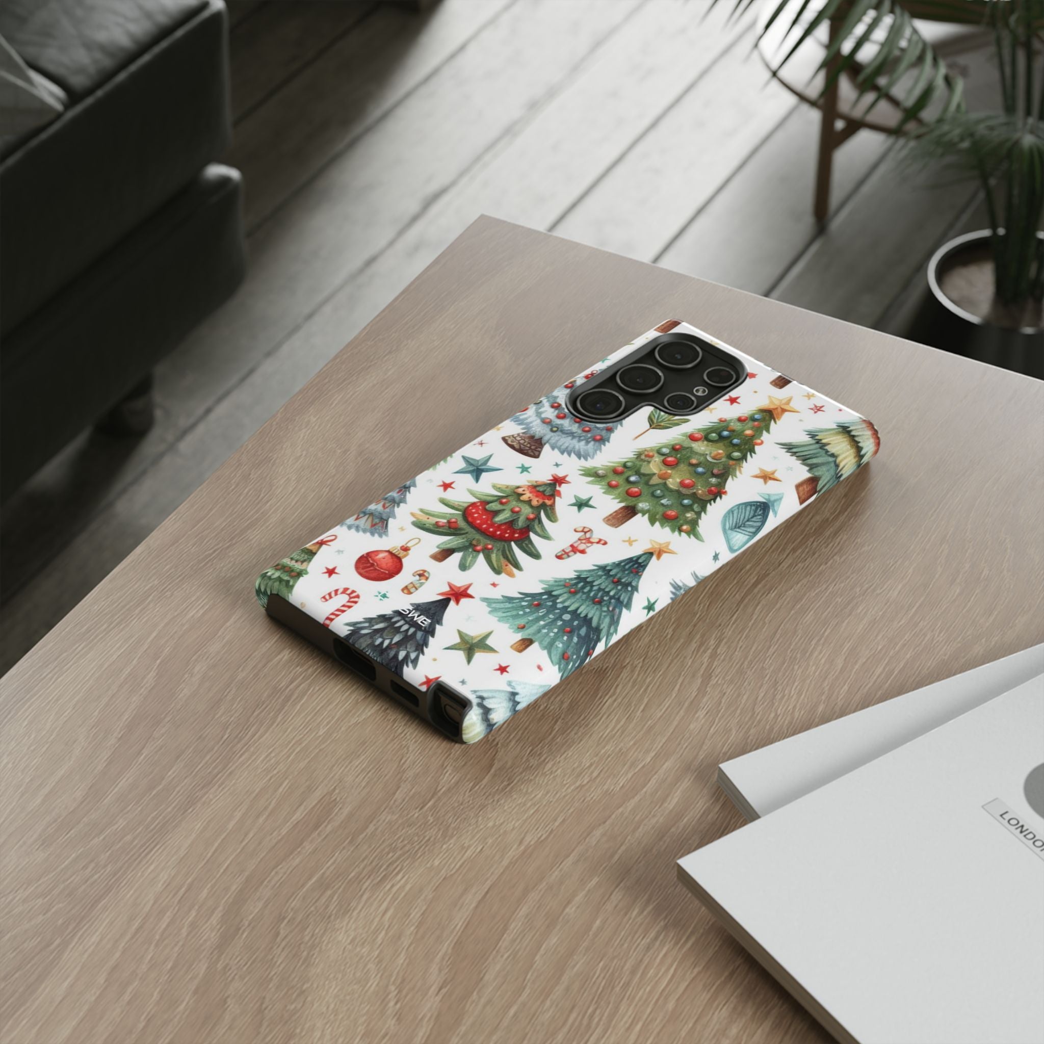 Whimsical Trees Sparkle - Samsung Case