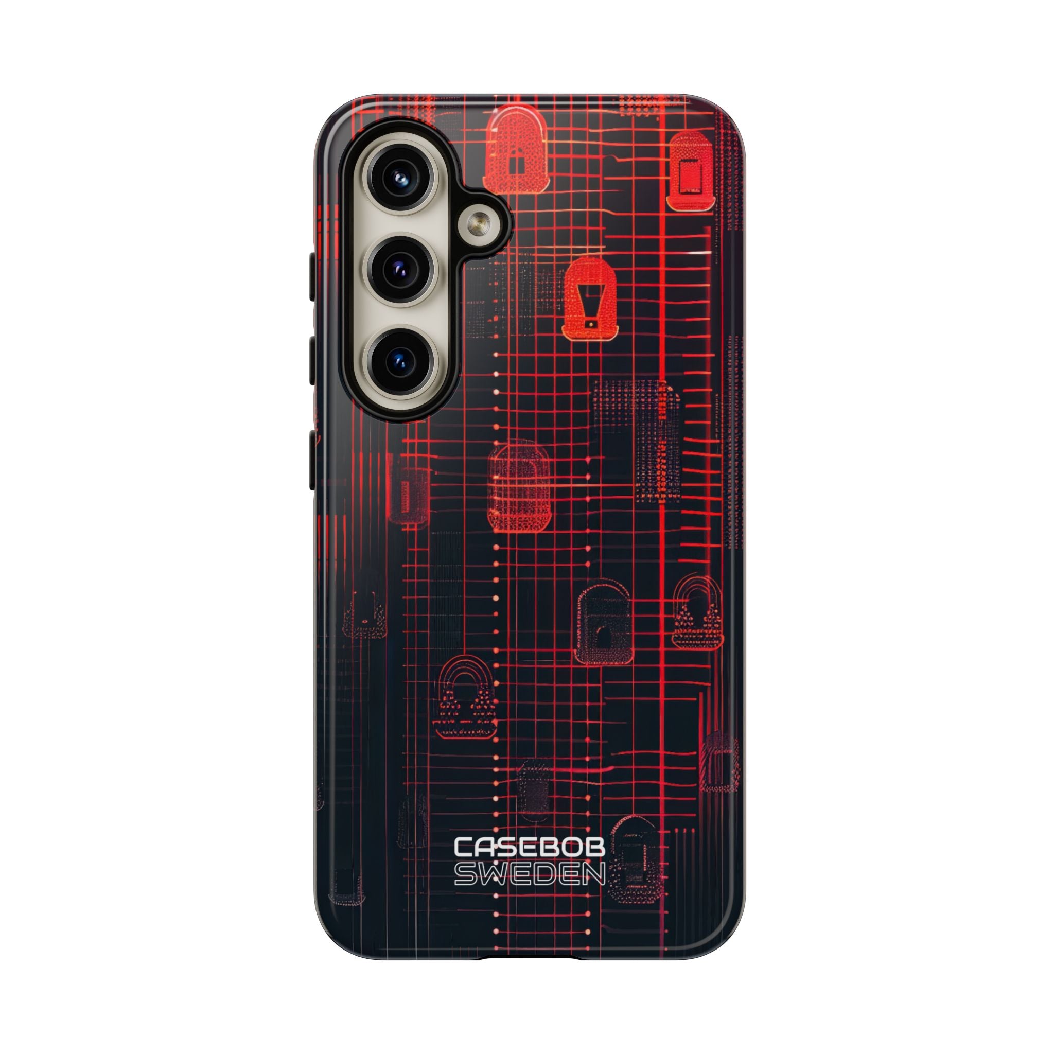 Cyber Locks Grid Samsung S24 - Tough