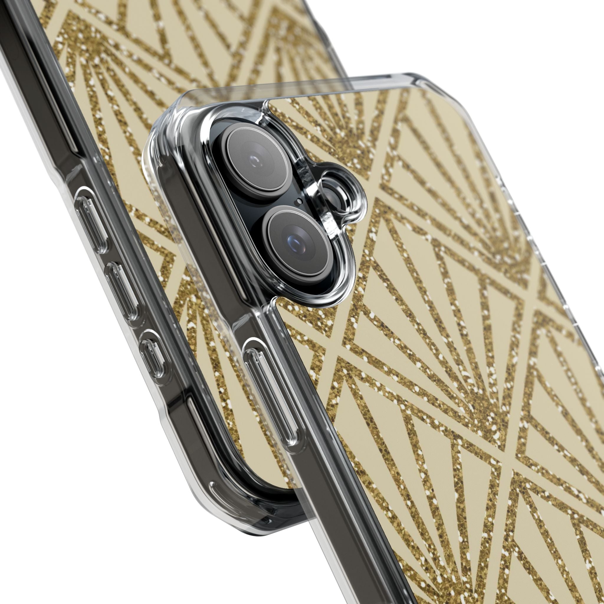 Gold Diamond Radiance iPhone 16 Plus Case - Impact