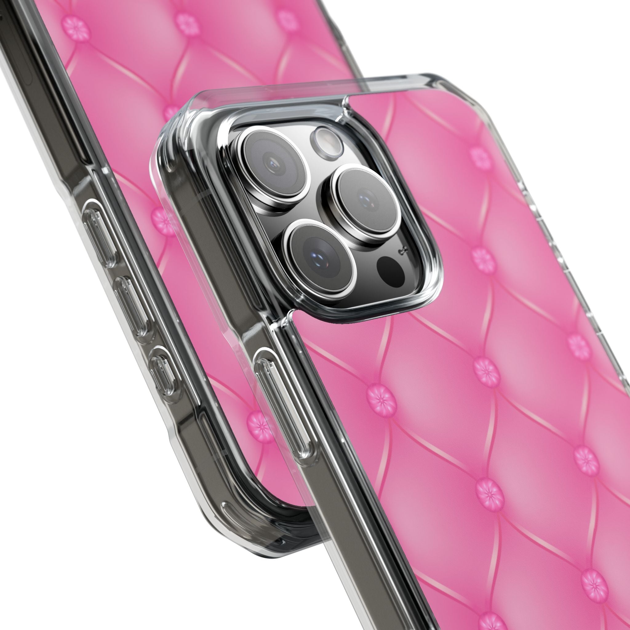 Quilted Pink Elegance iPhone Case - Impact