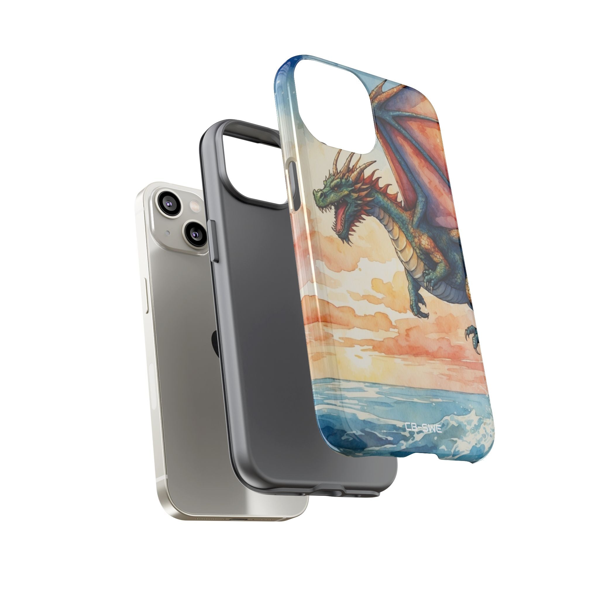 Soaring Dragon Emerges - iPhone Case