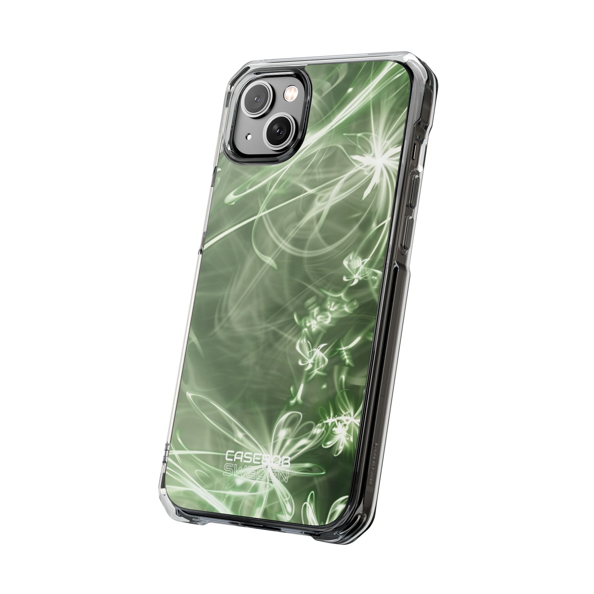 Green Spirit Flow iPhone 14 - Impact Clear+
