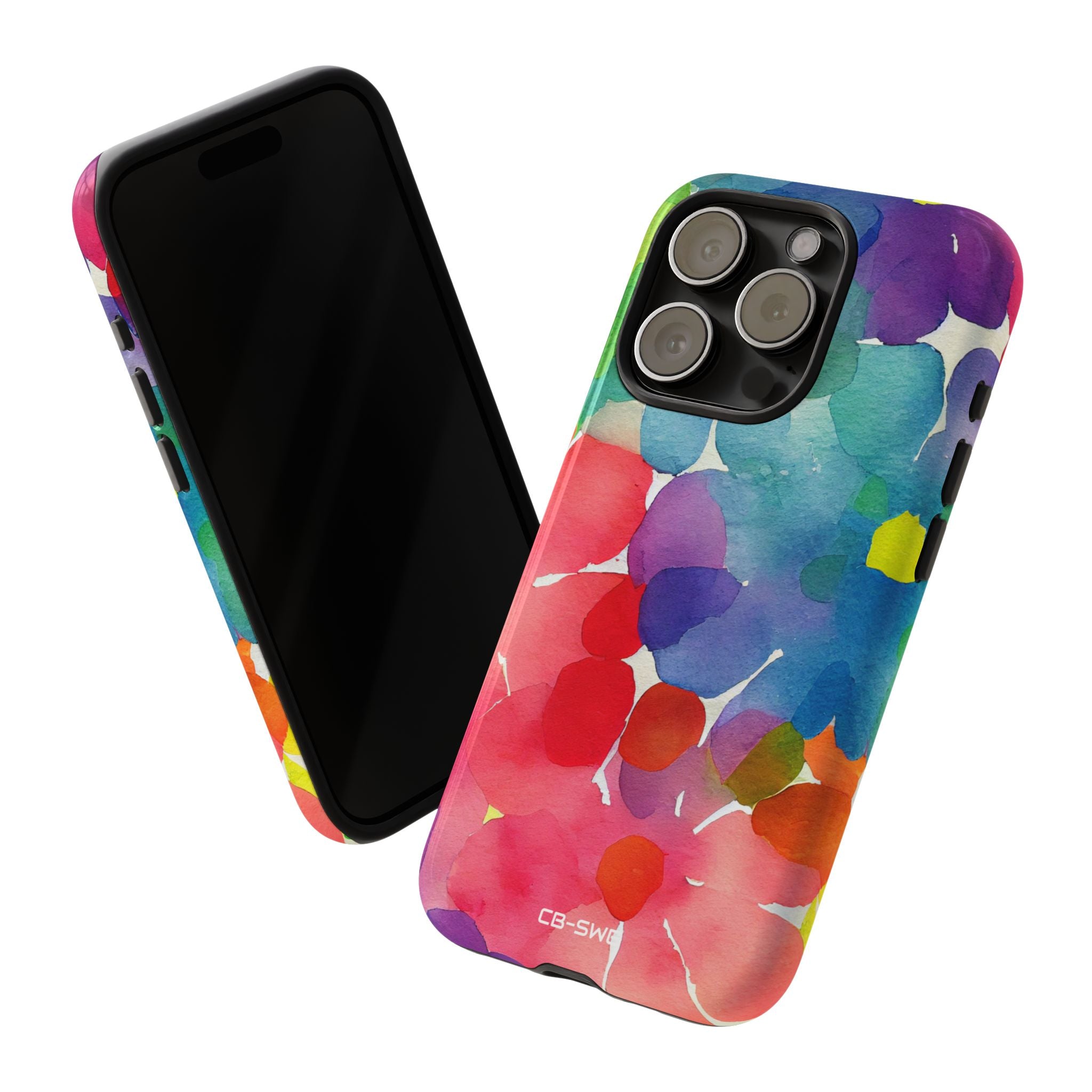 Fluid Color Petals - iPhone Case