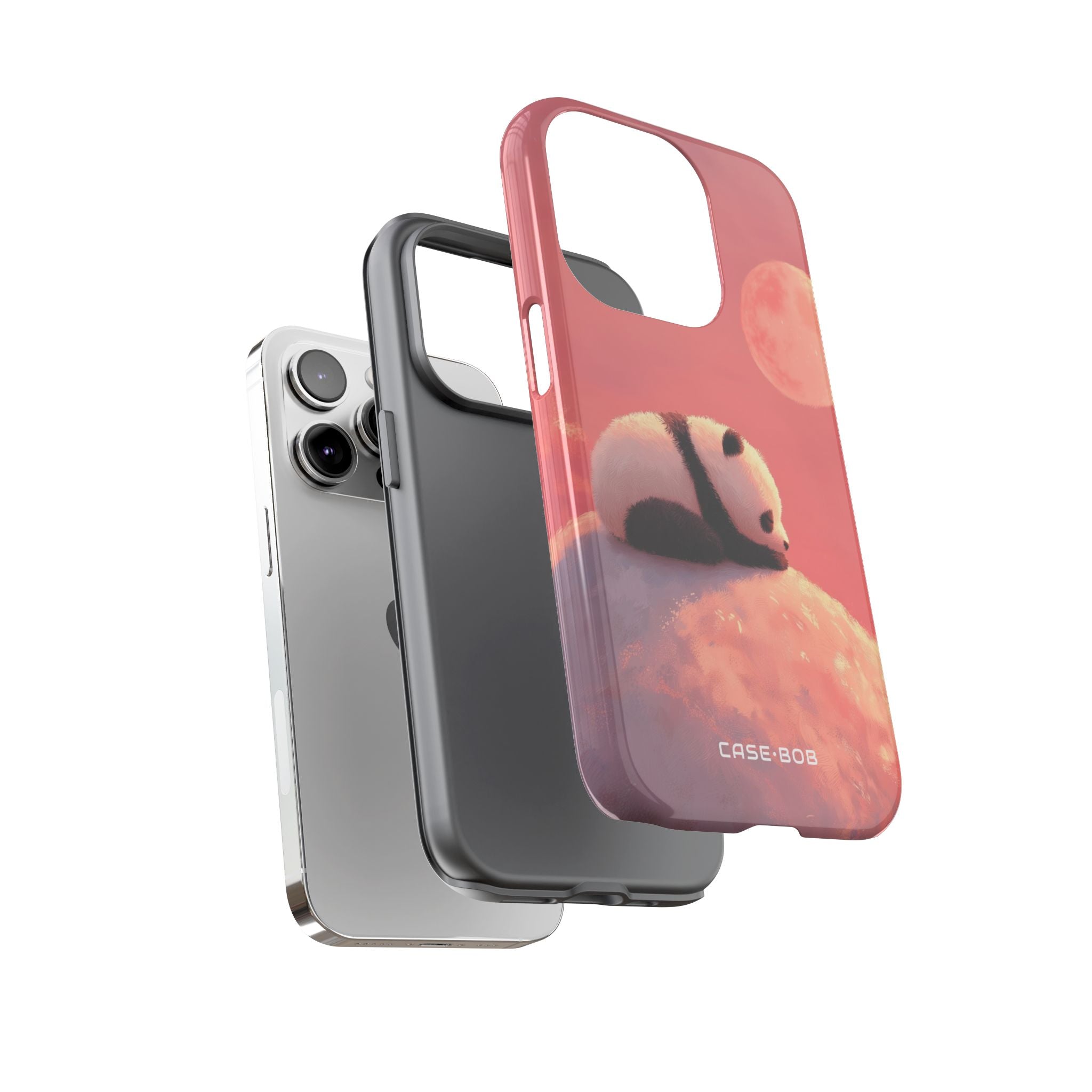 Panda Moonbeam iPhone 14 Pro Case - Tough