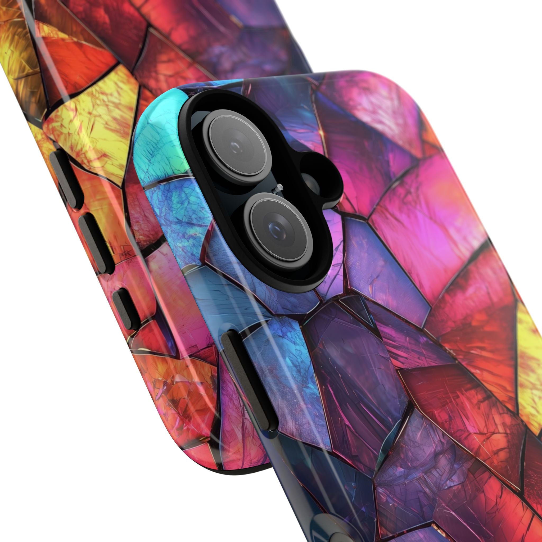 Cracked Prism iPhone 16 Pro Case - Tough