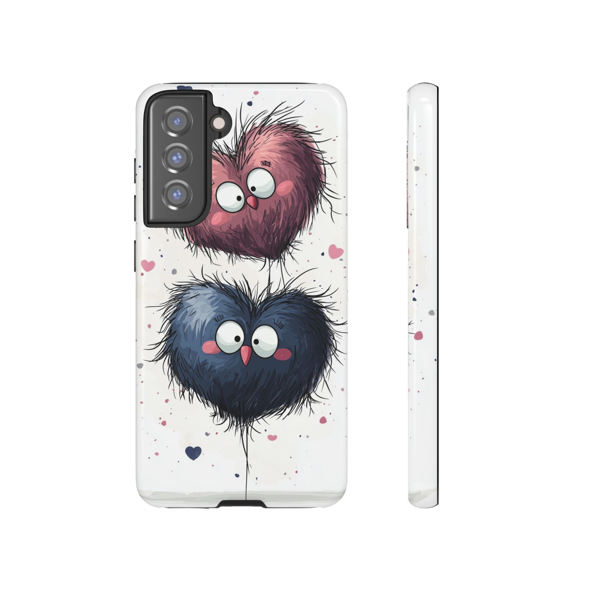 Fluffy Hearts Embrace - Samsung Case