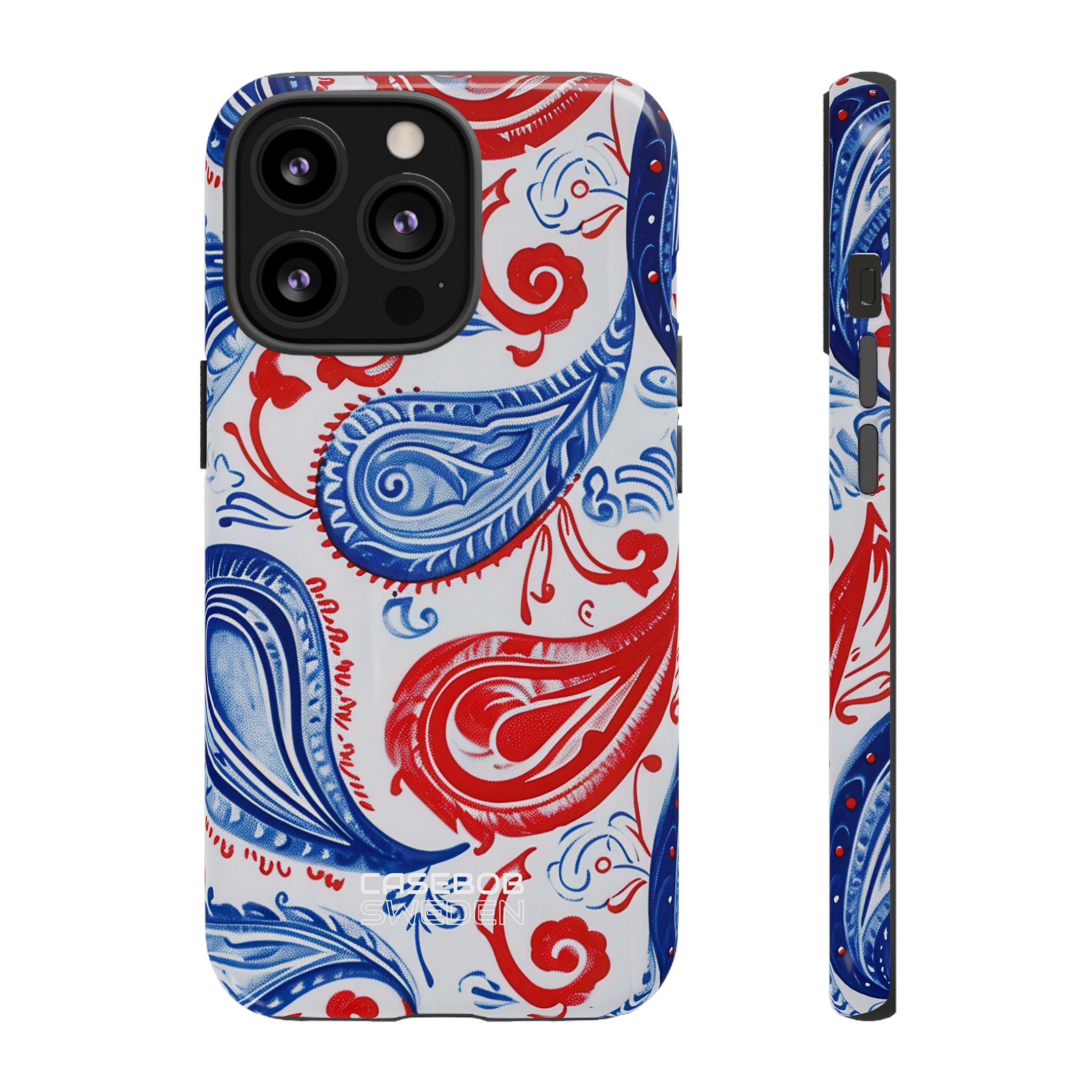 Vibrant Paisley Swirls iPhone 13 - Tough