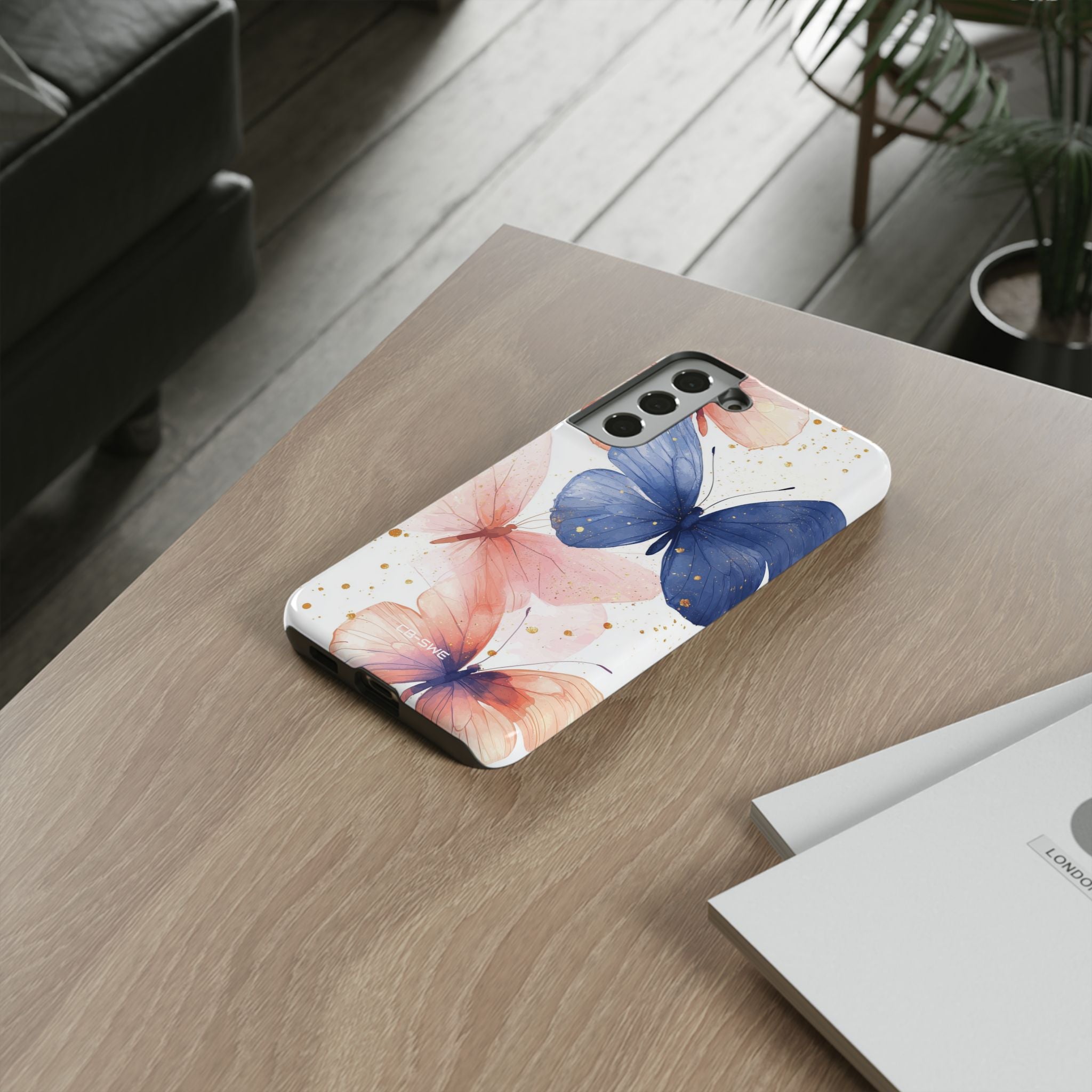 Butterflies Dance Light - Samsung Case