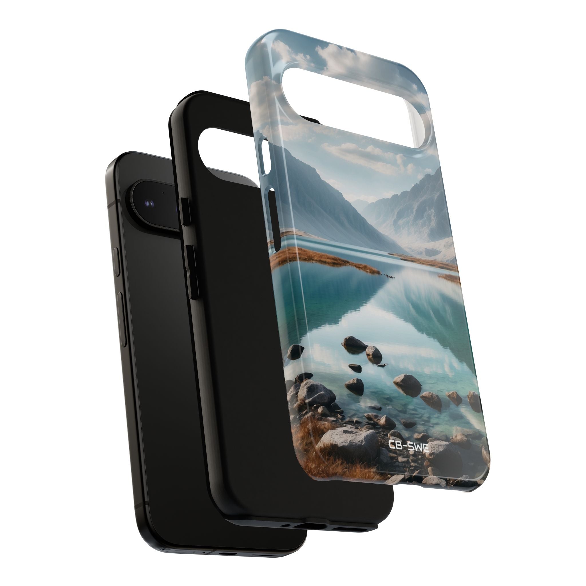 Mountain Reflections Swim - Google Pixel Case