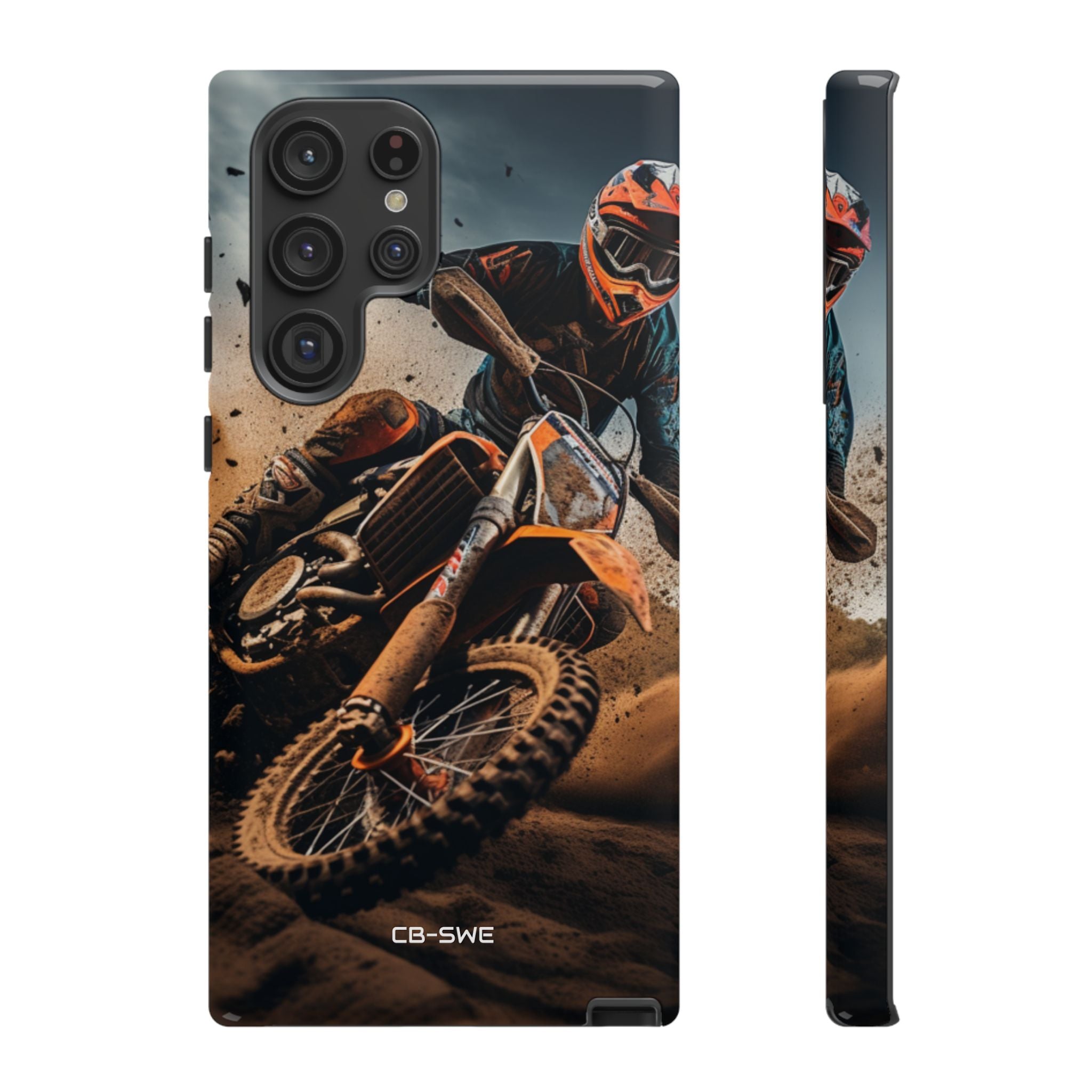 Rider Amidst Desert Fury - Samsung Case