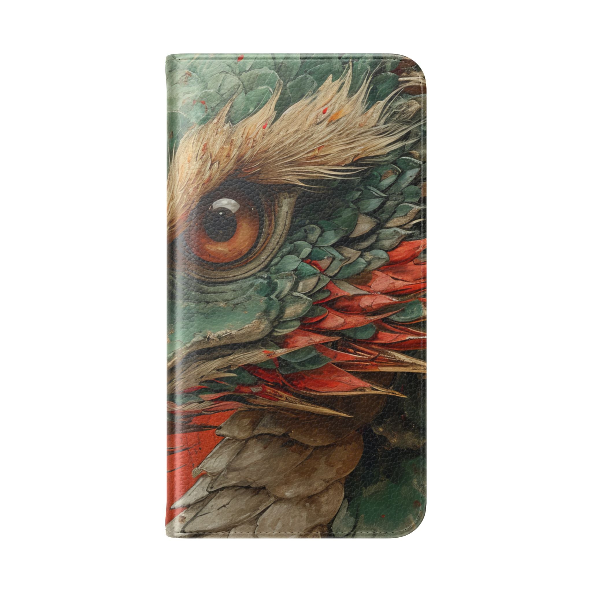 Dragon's Gaze Crimson - Samsung S23+ Case - Wallet