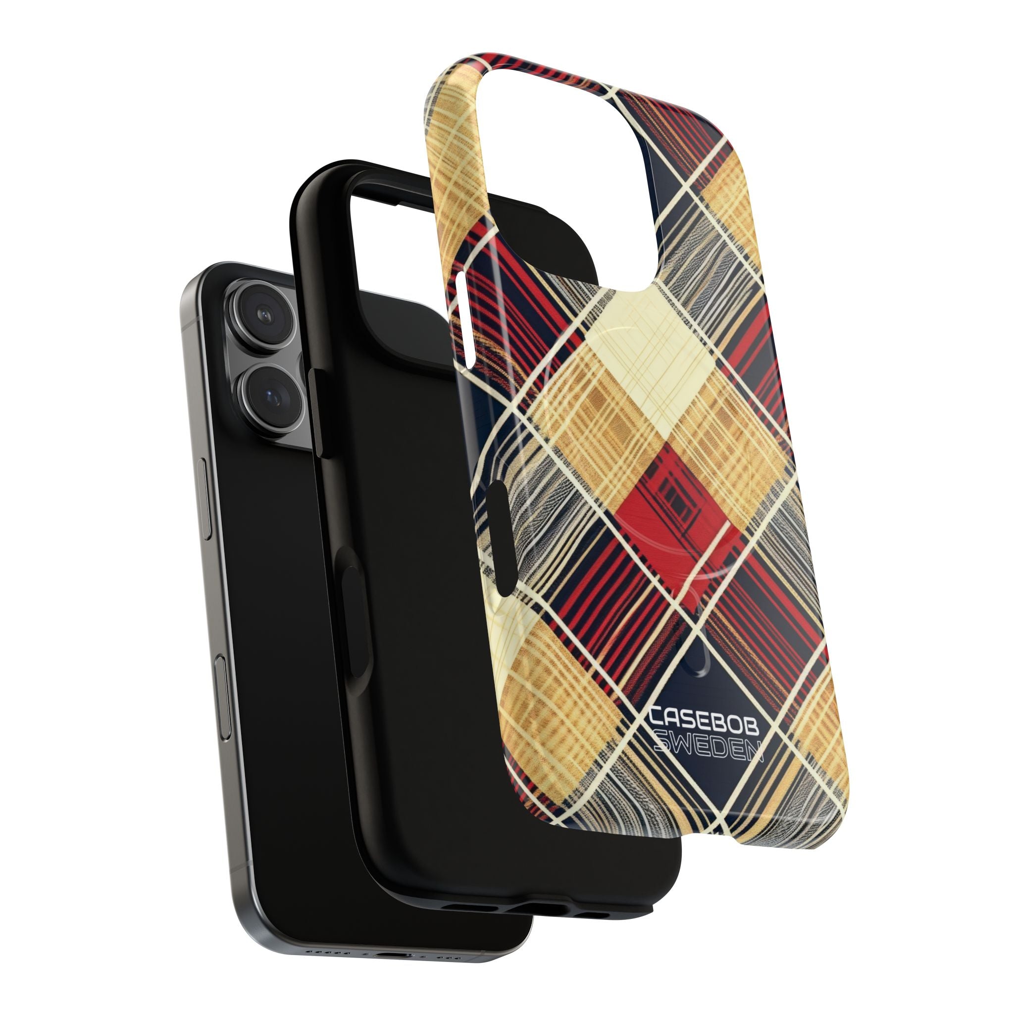 Plaid Diamond Tapestry iPhone 16 - Tough+