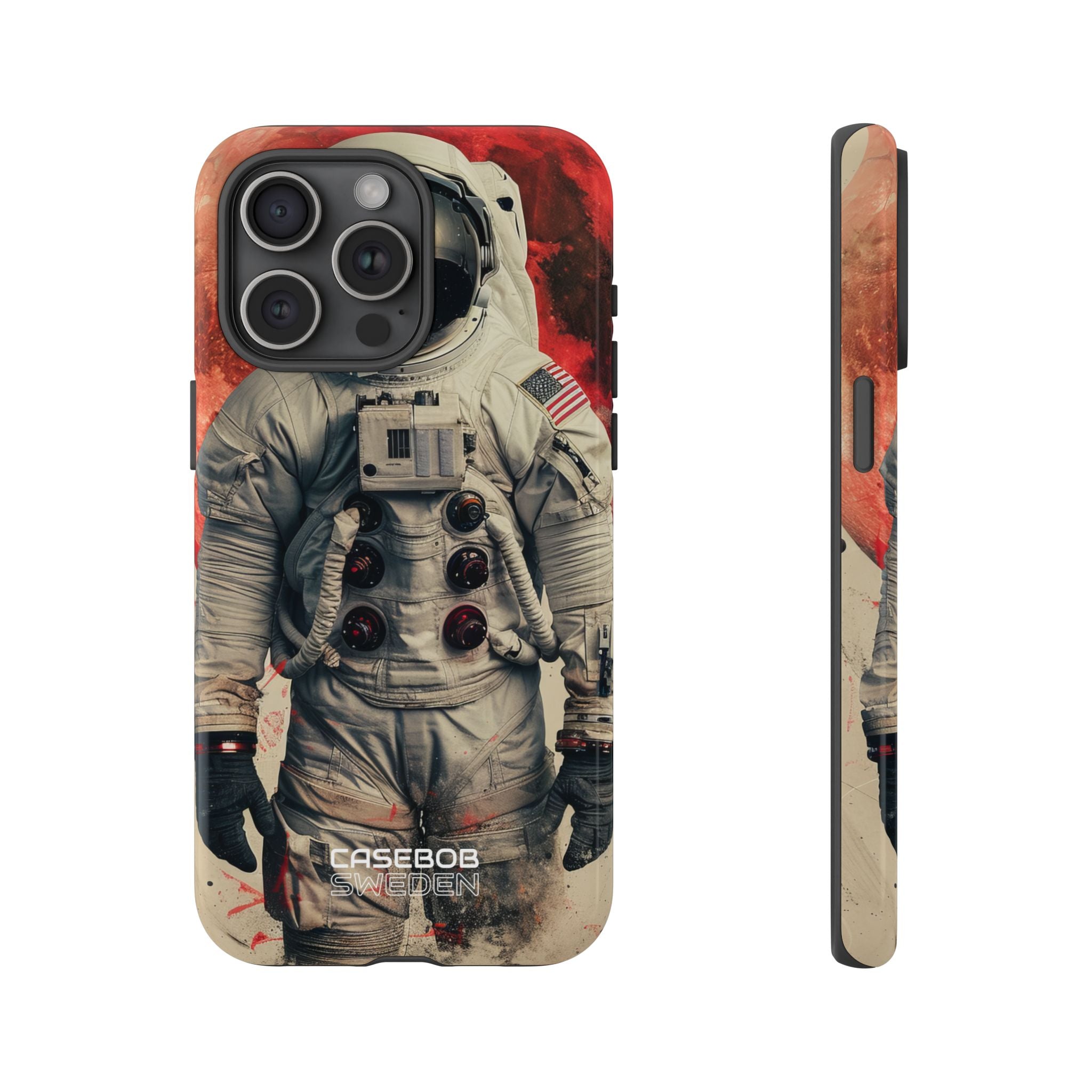 Sogno Passeggiata Spaziale Cremisi iPhone 15 - Tough