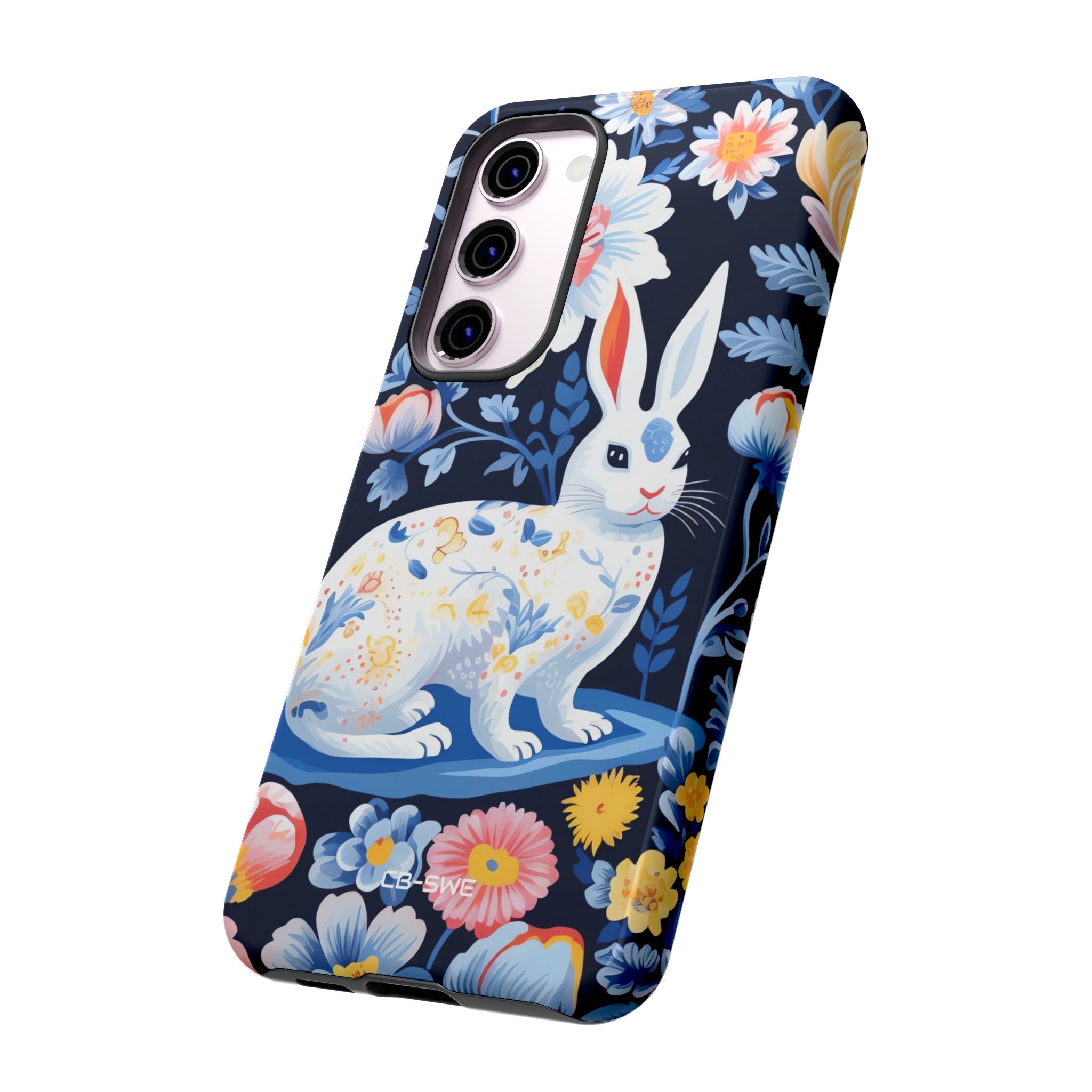 Floral Rabbit Dances - Samsung Case
