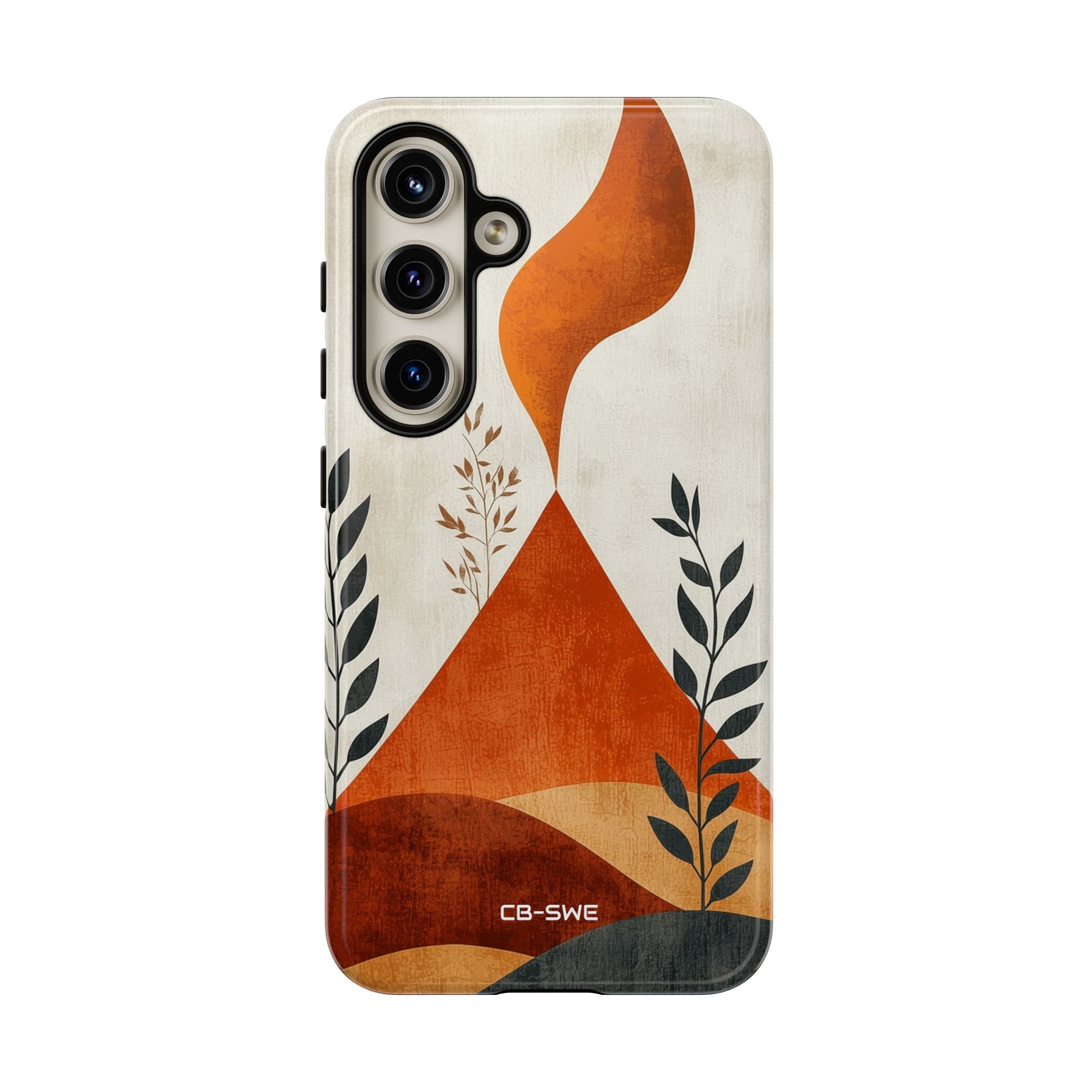 Flames Touch Mountains - Samsung Case