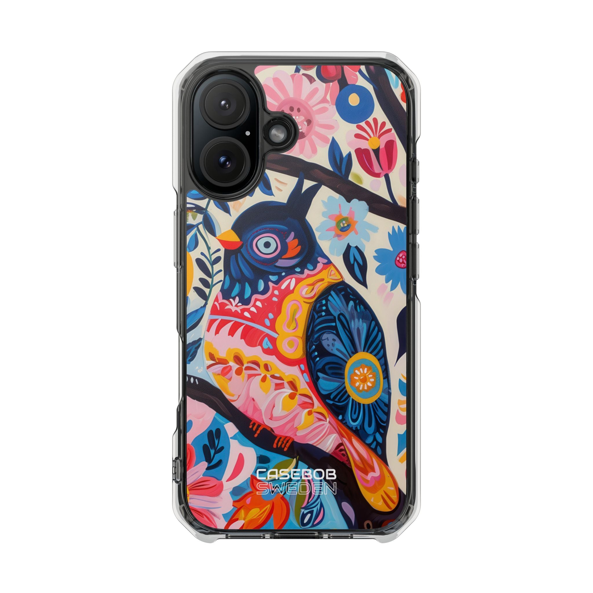Whimsical Owl Garden iPhone 16 - Impact Clear+