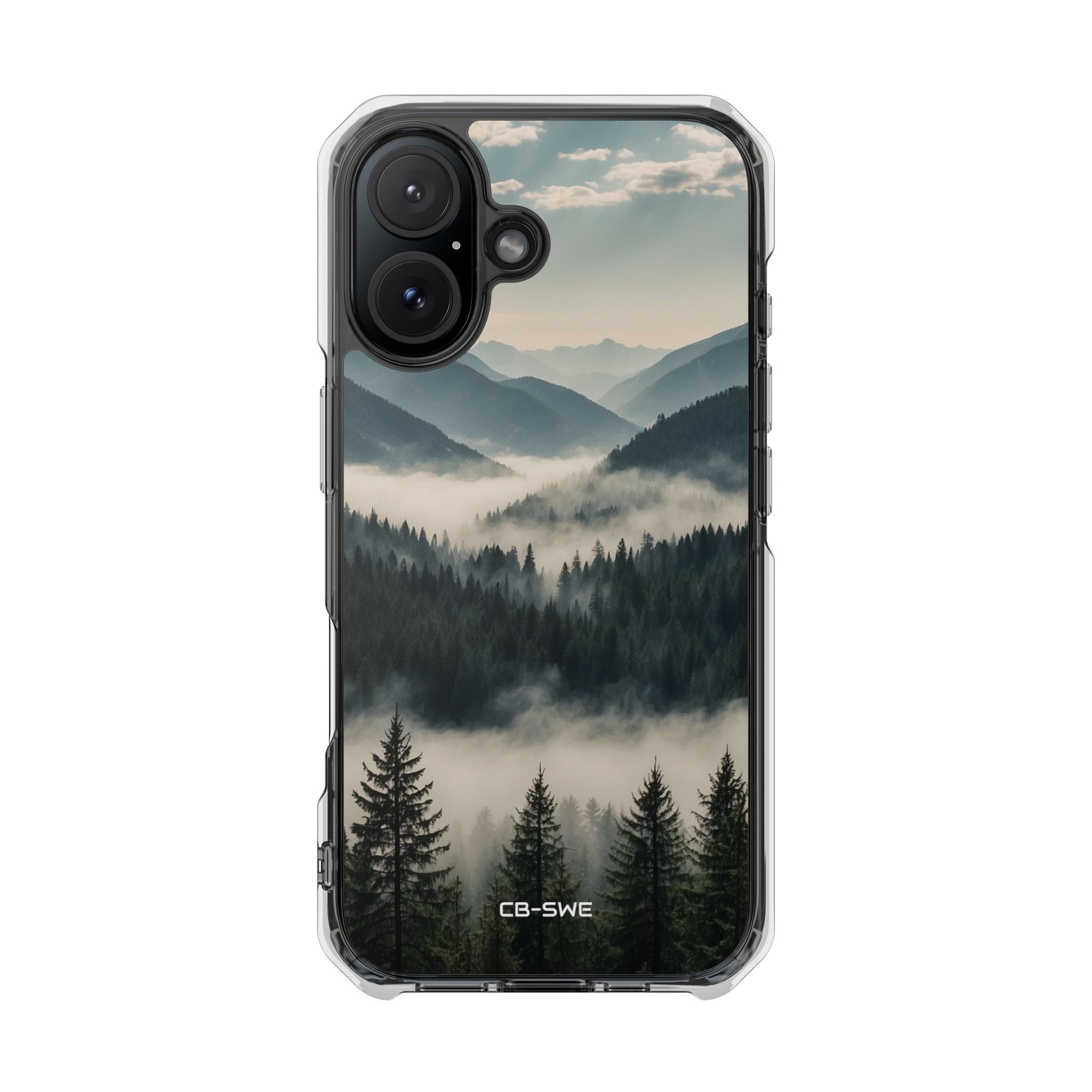 Coque iPhone Étreinte de la Forêt Brumeuse - Impact